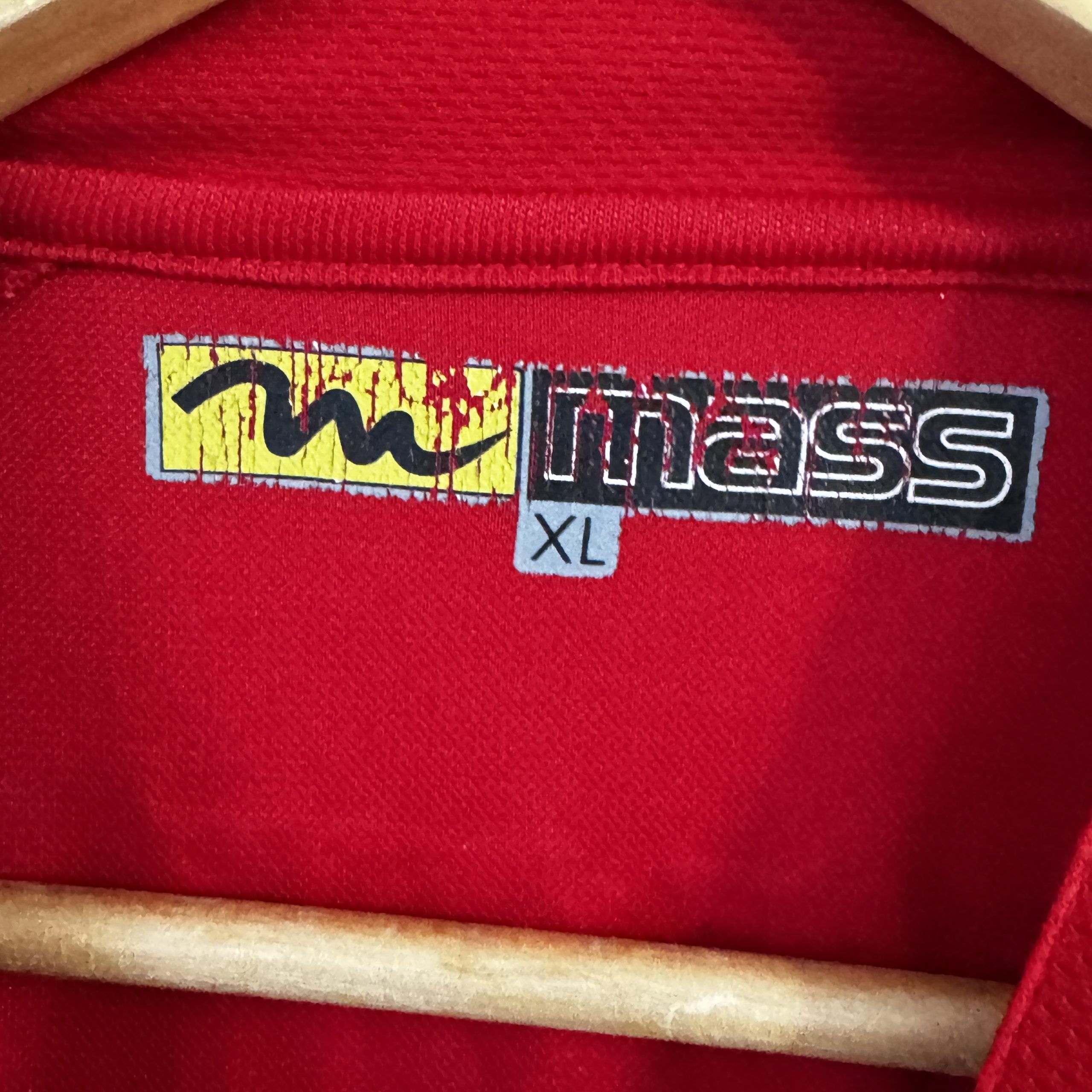 Mass Red & White Long Sleeve Sports Jersey XL 2014 image 6