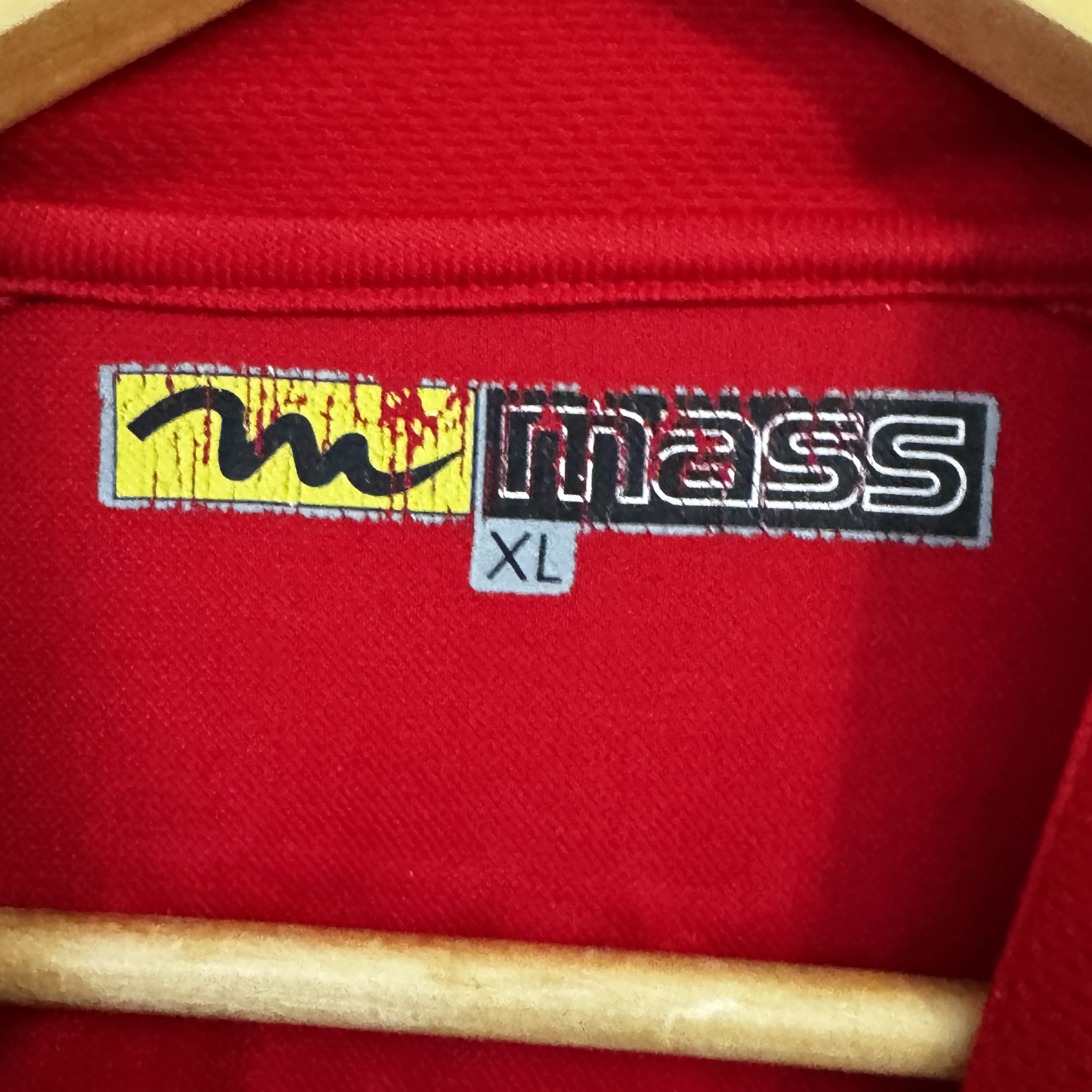 Mass Red & White Long Sleeve Sports Jersey XL 2014 image 9