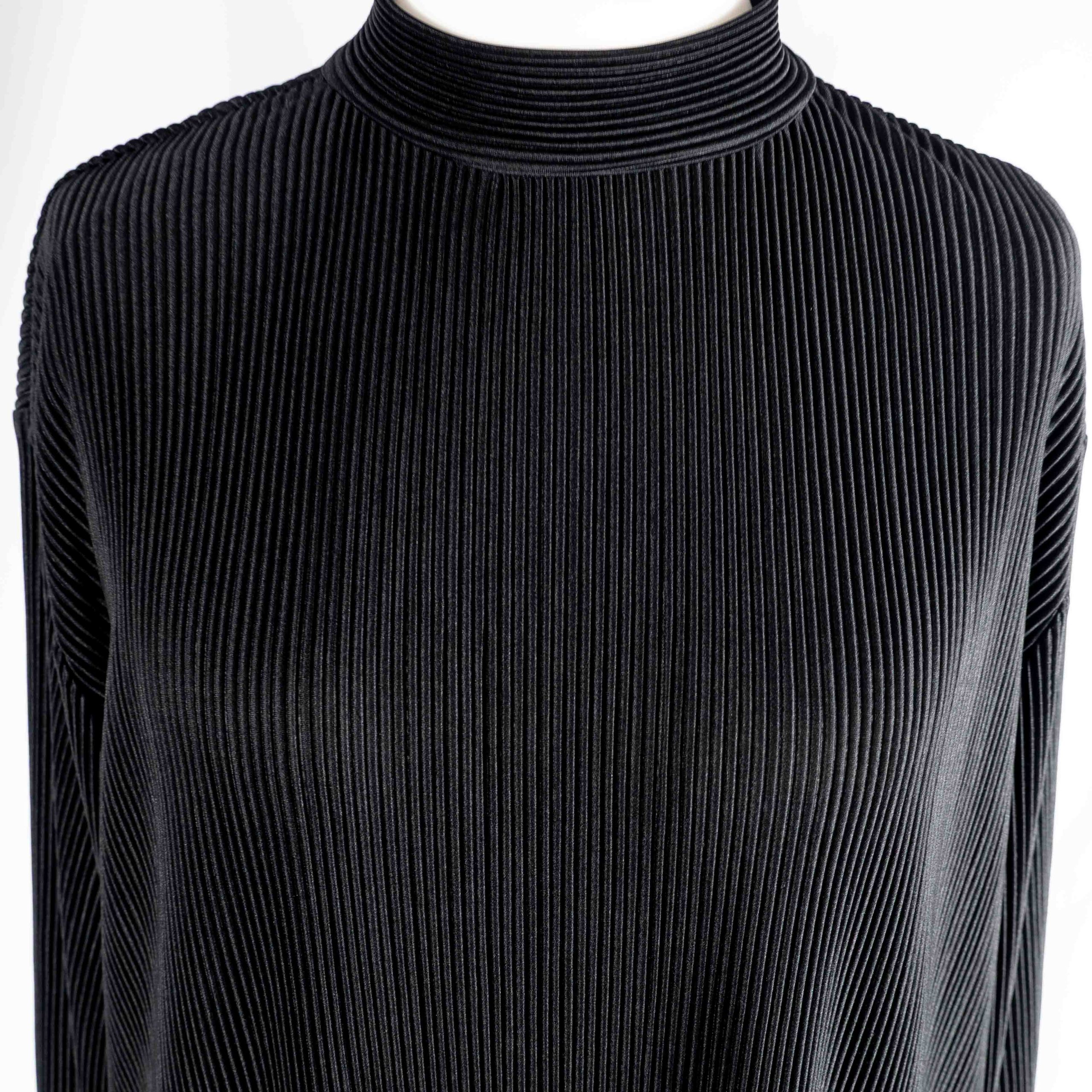 Very Black Ribbed Long Sleeve Maxi Dress 20 Pre-Owned image 3