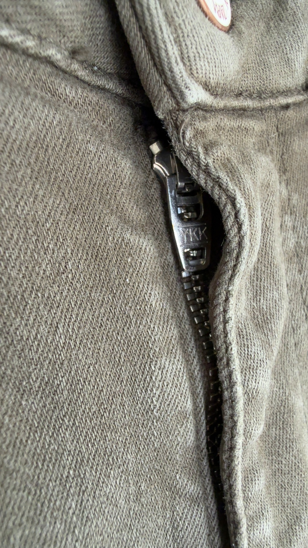 Zara Olive Green Skinny Jeans UK 12 Casual Denim Trousers Skinny Fit image 3