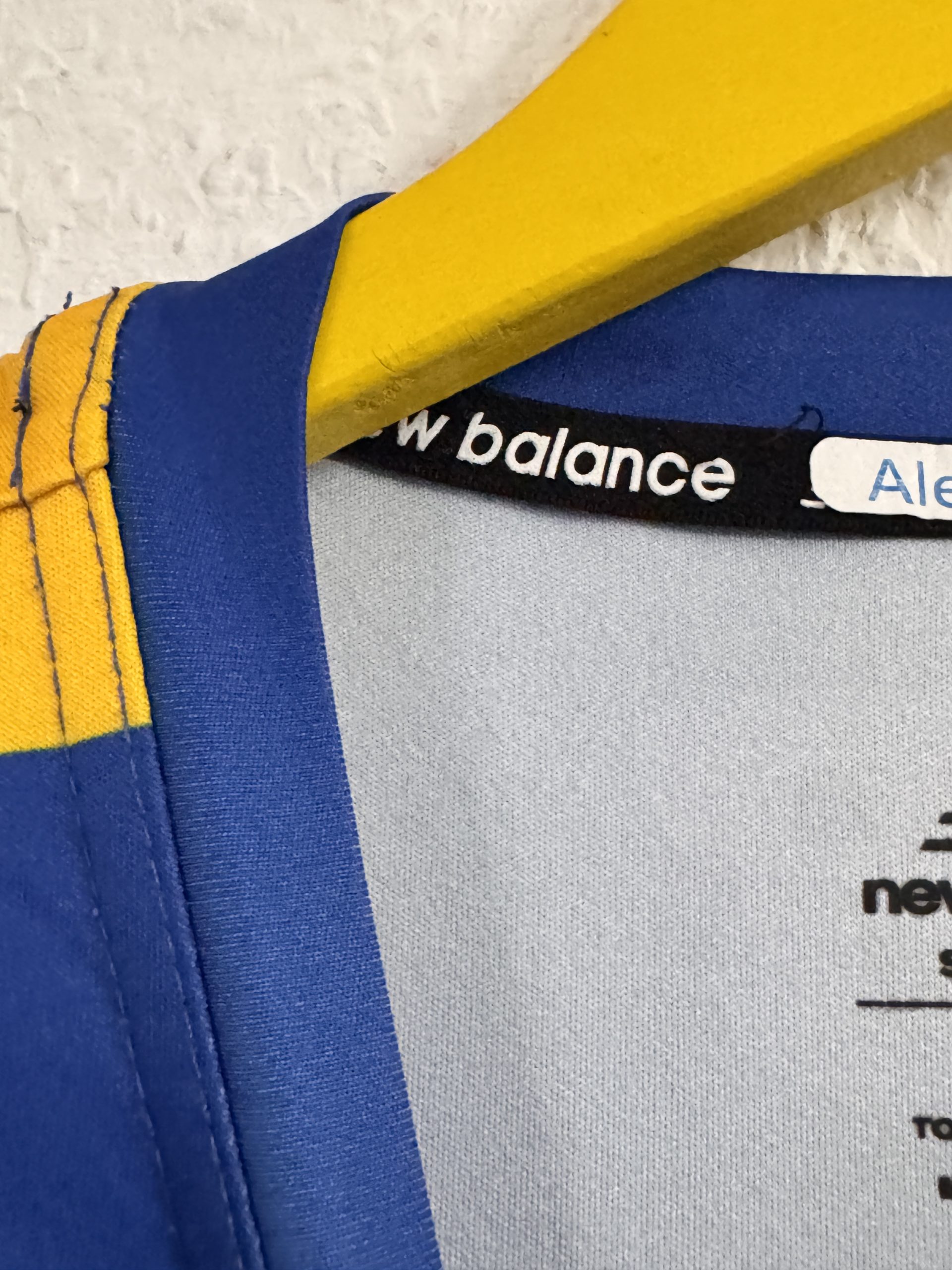 Blue & Yellow Toowoomba Grammar School Sports Top J14 2829 image 6