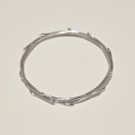 Michael Hill 925 SilverDetail Bangle Bracelet .b3