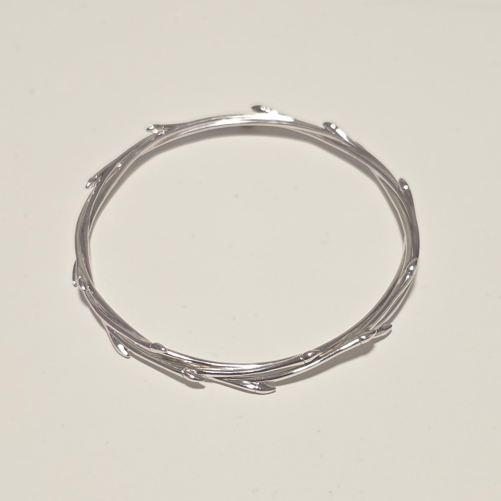 Michael Hill 925 SilverDetail Bangle Bracelet .b3