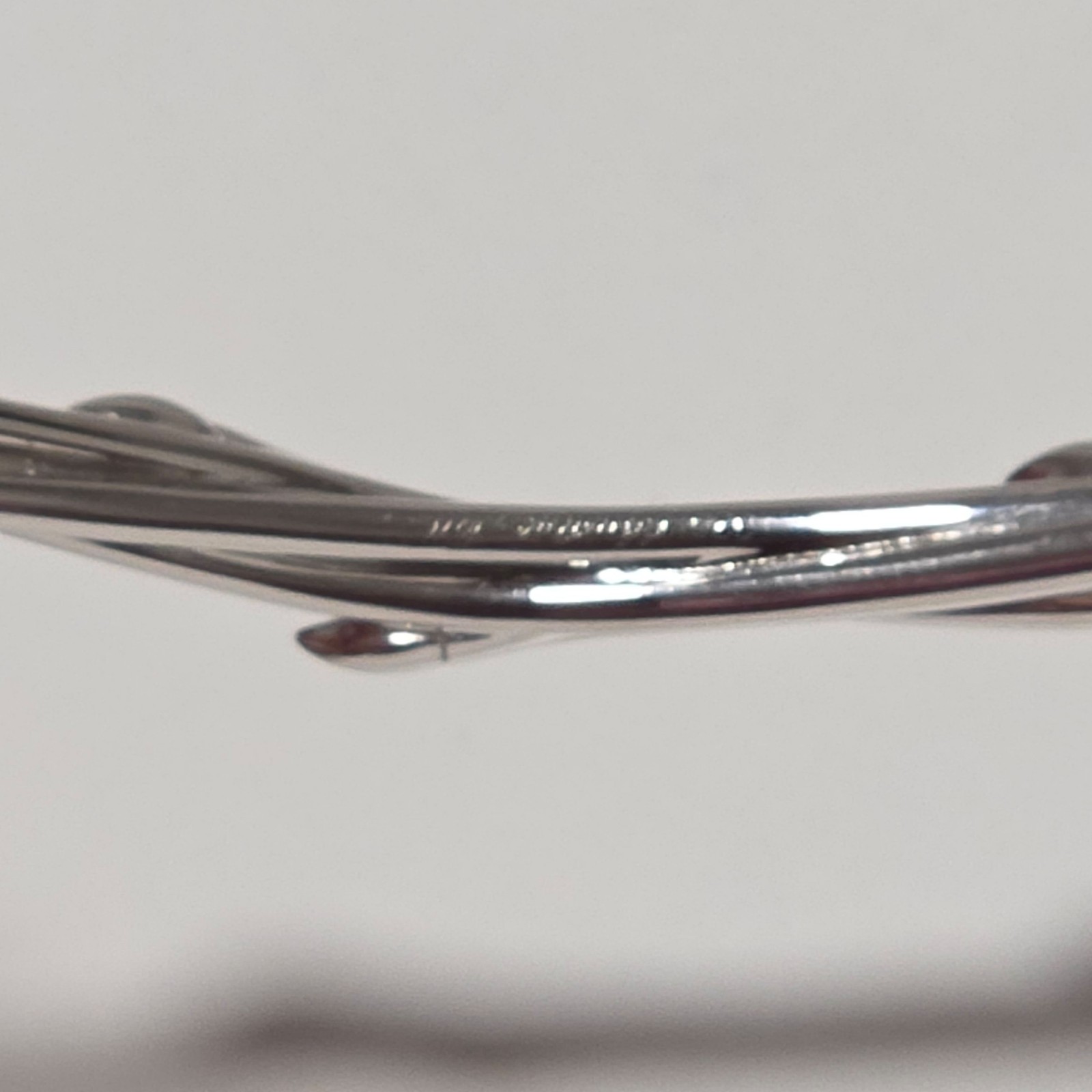 Michael Hill 925 SilverDetail Bangle Bracelet .b3 image 3