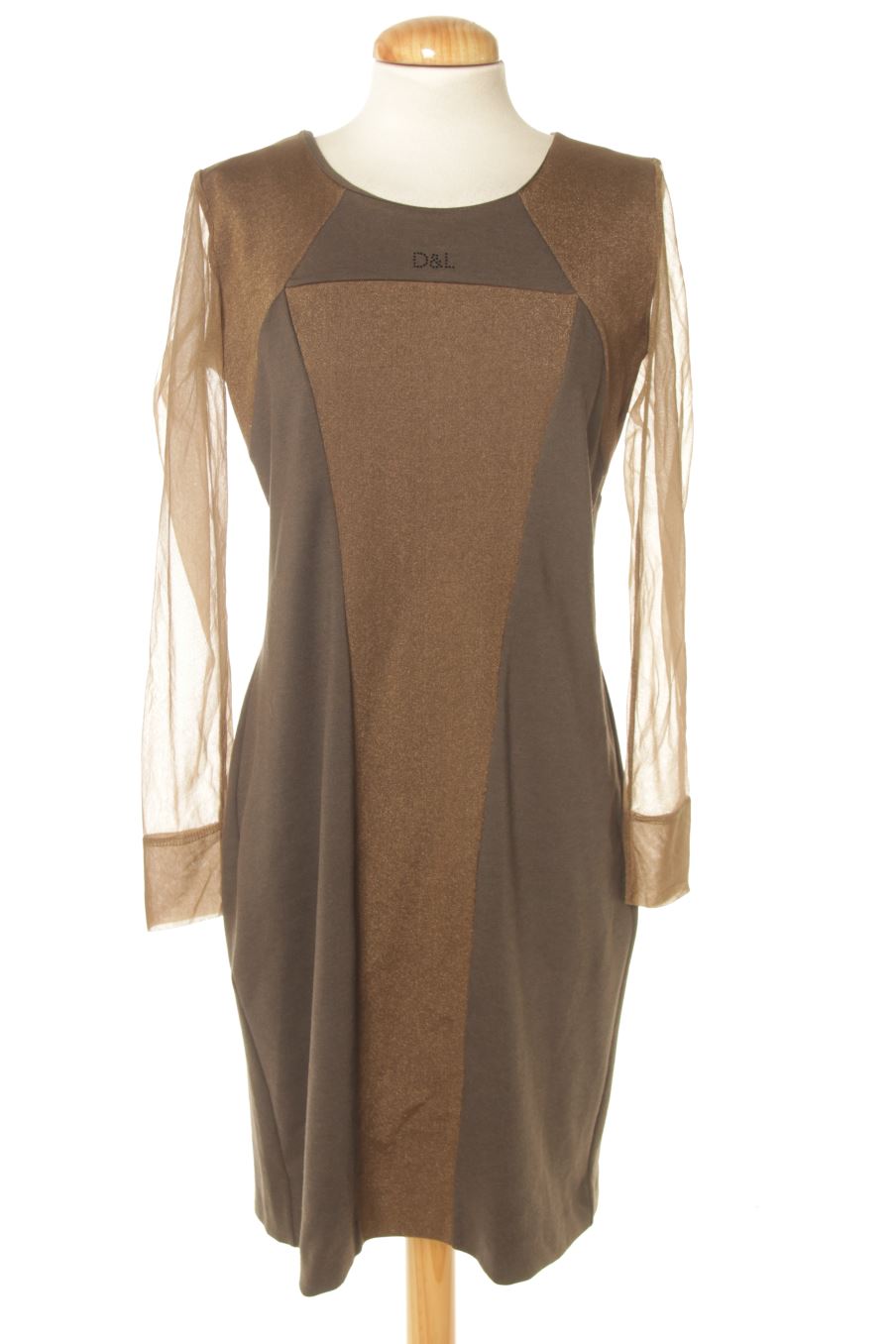 Vestido elegante Devota&Lomba – Verde, talla 42, como nuevo