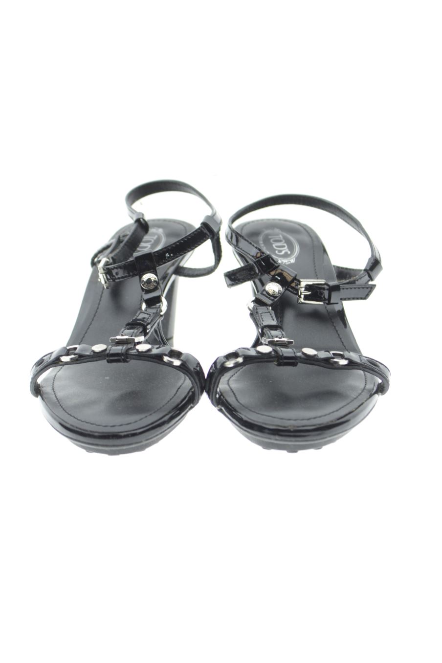 Sandalias de tacón TODS – Negro, talla 35, como nueva image 2