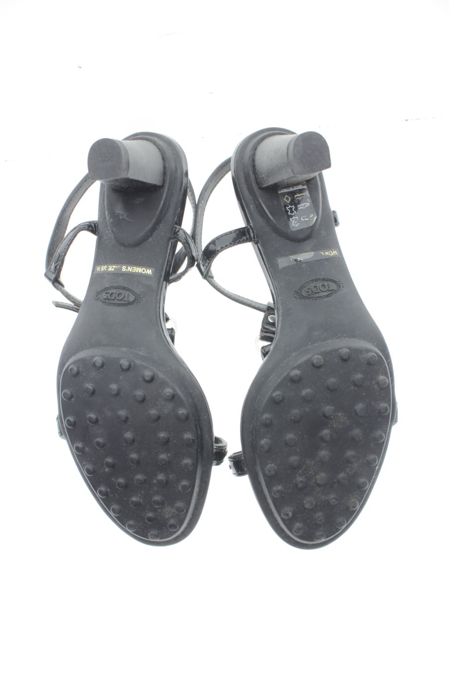 Sandalias de tacón TODS – Negro, talla 35, como nueva image 3