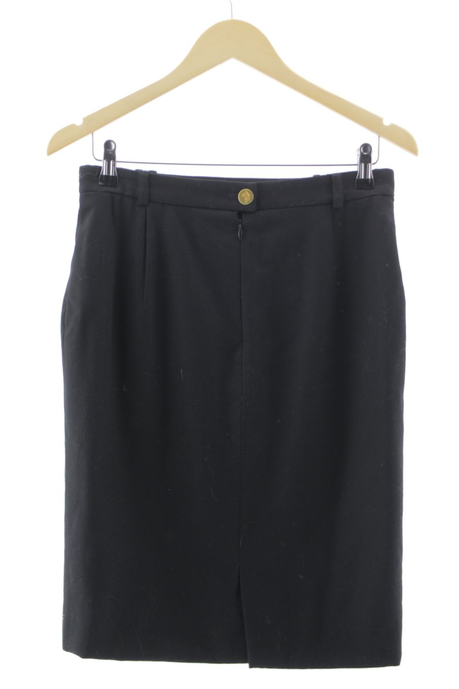 Falda Burberry – Negro, talla 46, como nueva image 2