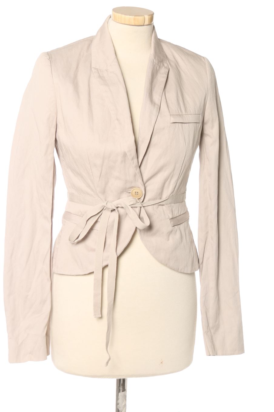 Blazer By Malene Birger – Beige, talla 34, como nuevo