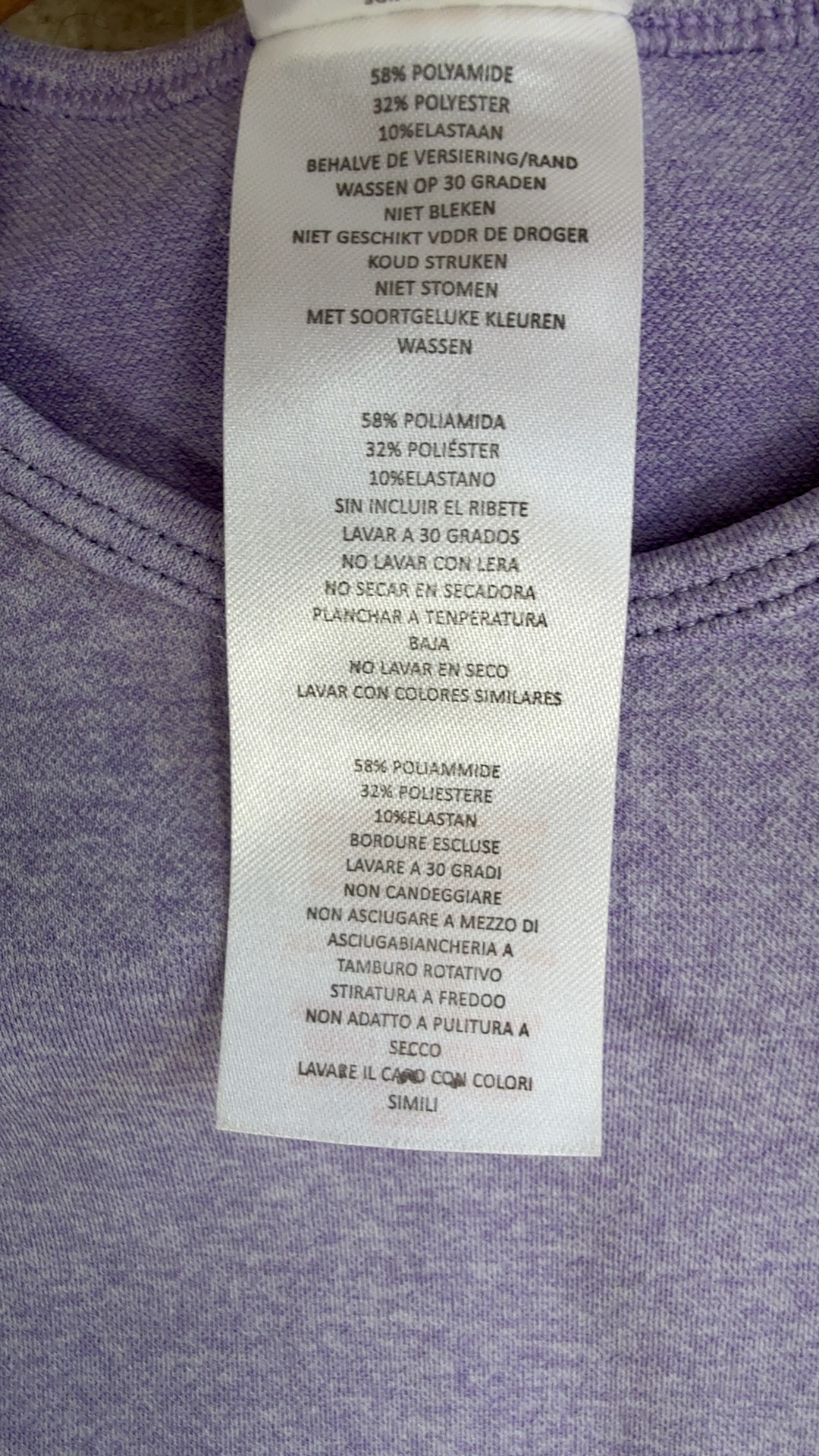 Boohoo Lilac Purple Crop Sweatshirt Medium Soft Knit Casual Top UK M image 5