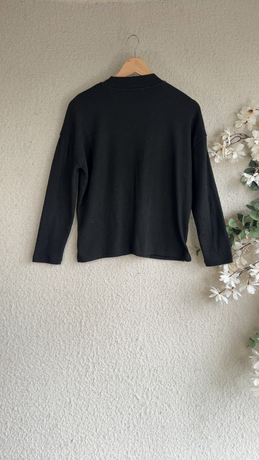 George Black Sequin Bow Sweater Extra Small XS UK 8 Casual Chic Knitwear image 4
