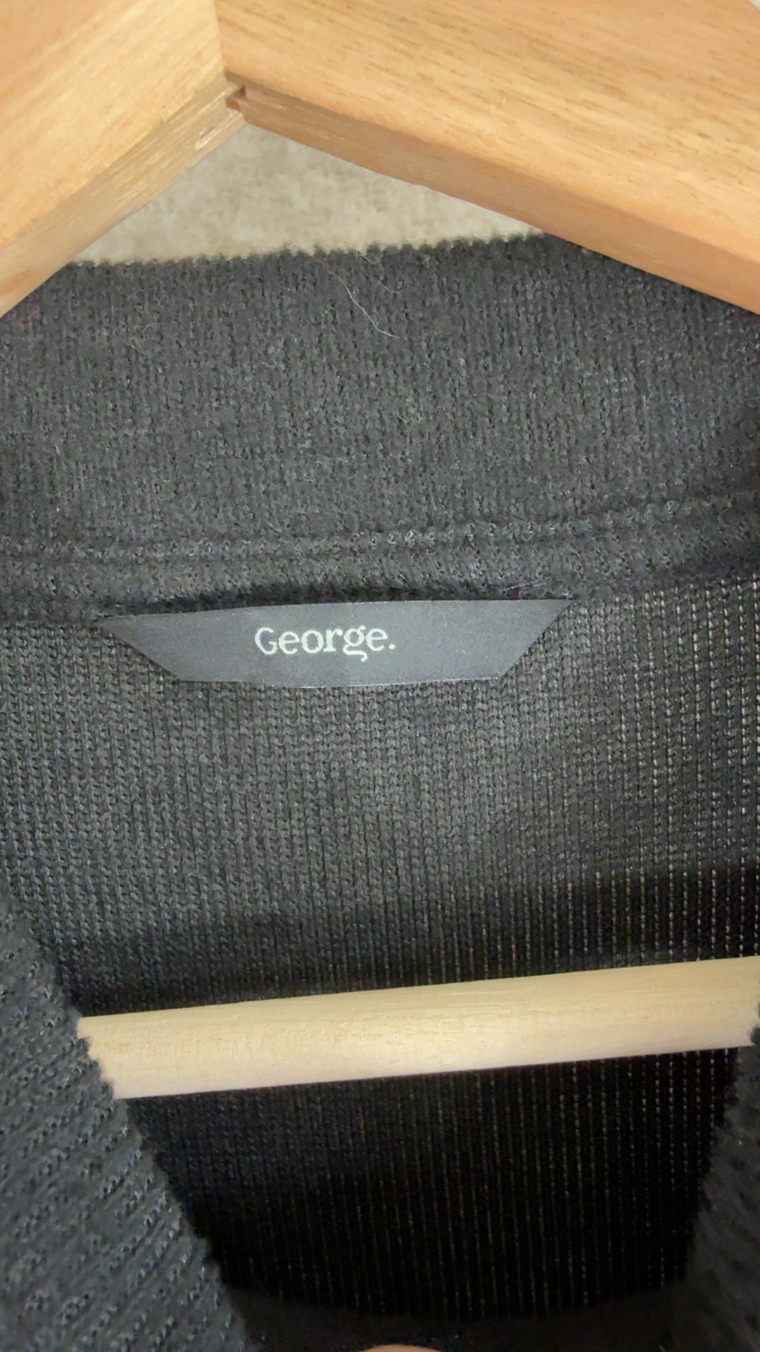 George Black Sequin Bow Sweater Extra Small XS UK 8 Casual Chic Knitwear image 2