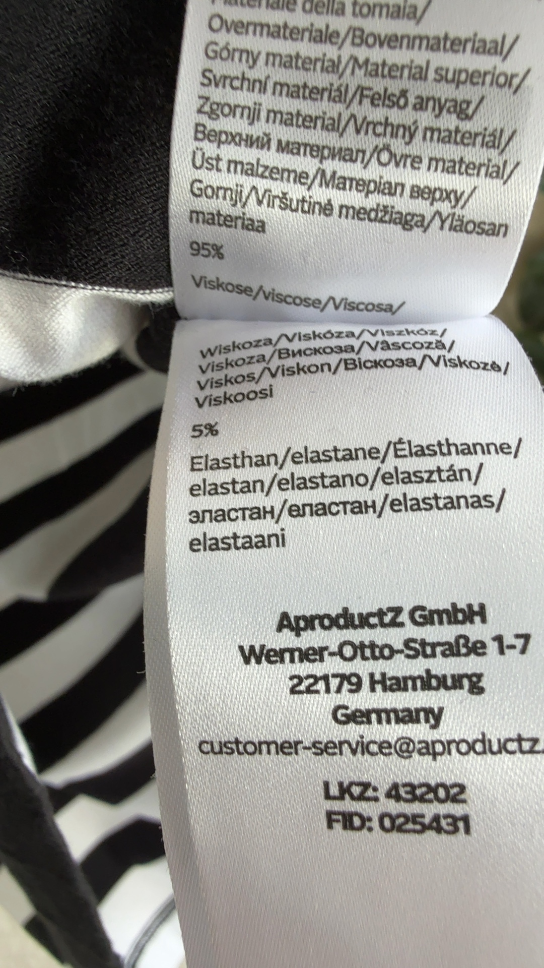 Laura Scott Black & White Striped T Shirt UK 10 Casual Summer Style image 2