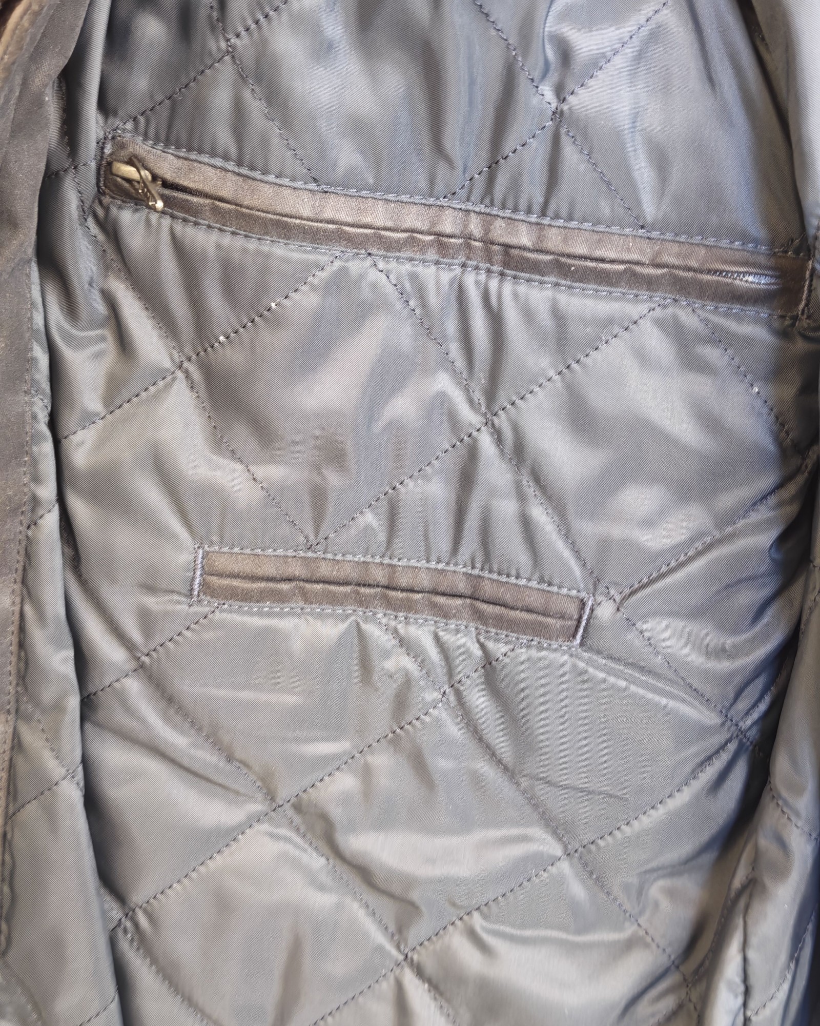 GANT Black Waxed Cotton Parka Medium Hooded Waterproof Jacket image 9