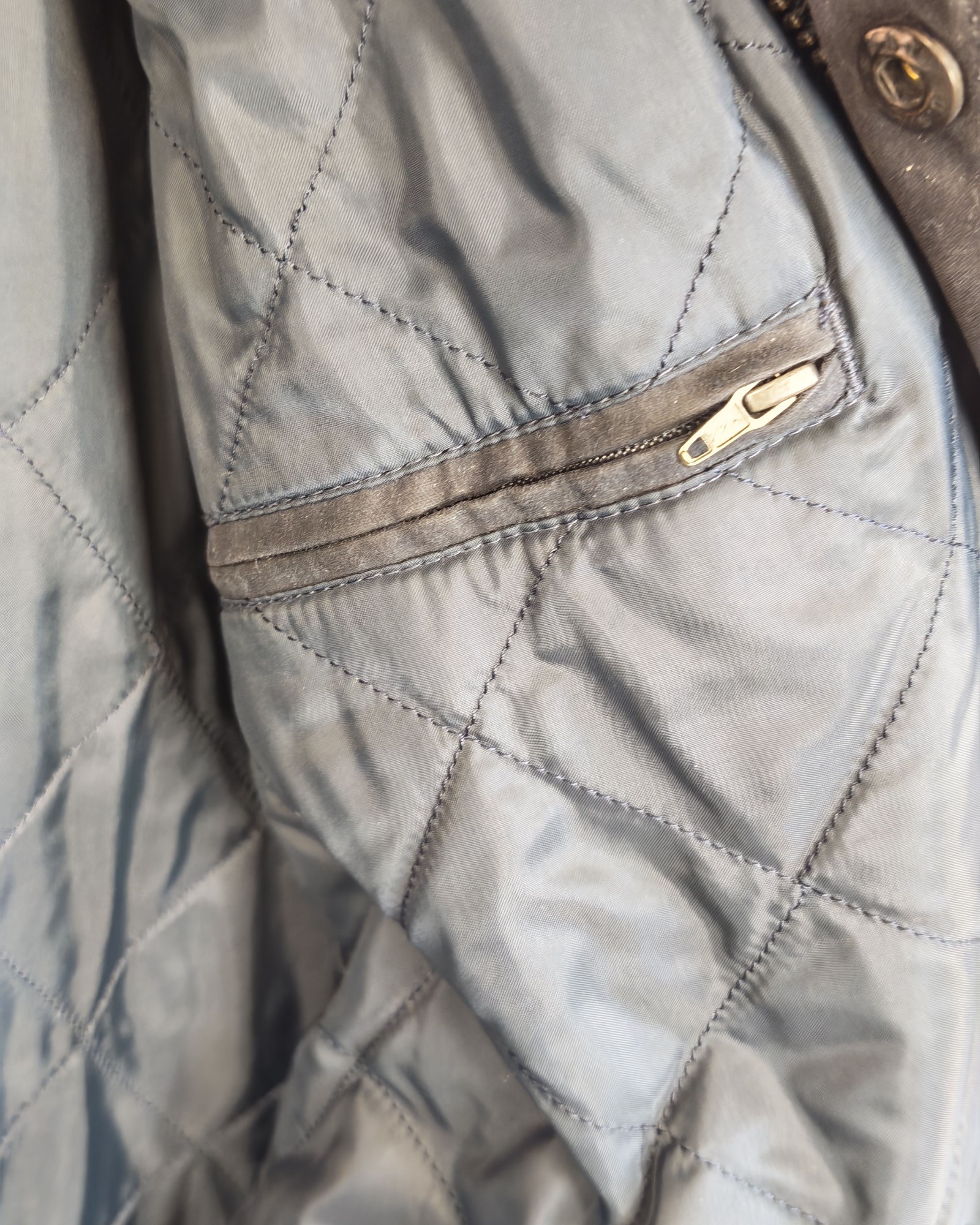 GANT Black Waxed Cotton Parka Medium Hooded Waterproof Jacket image 10