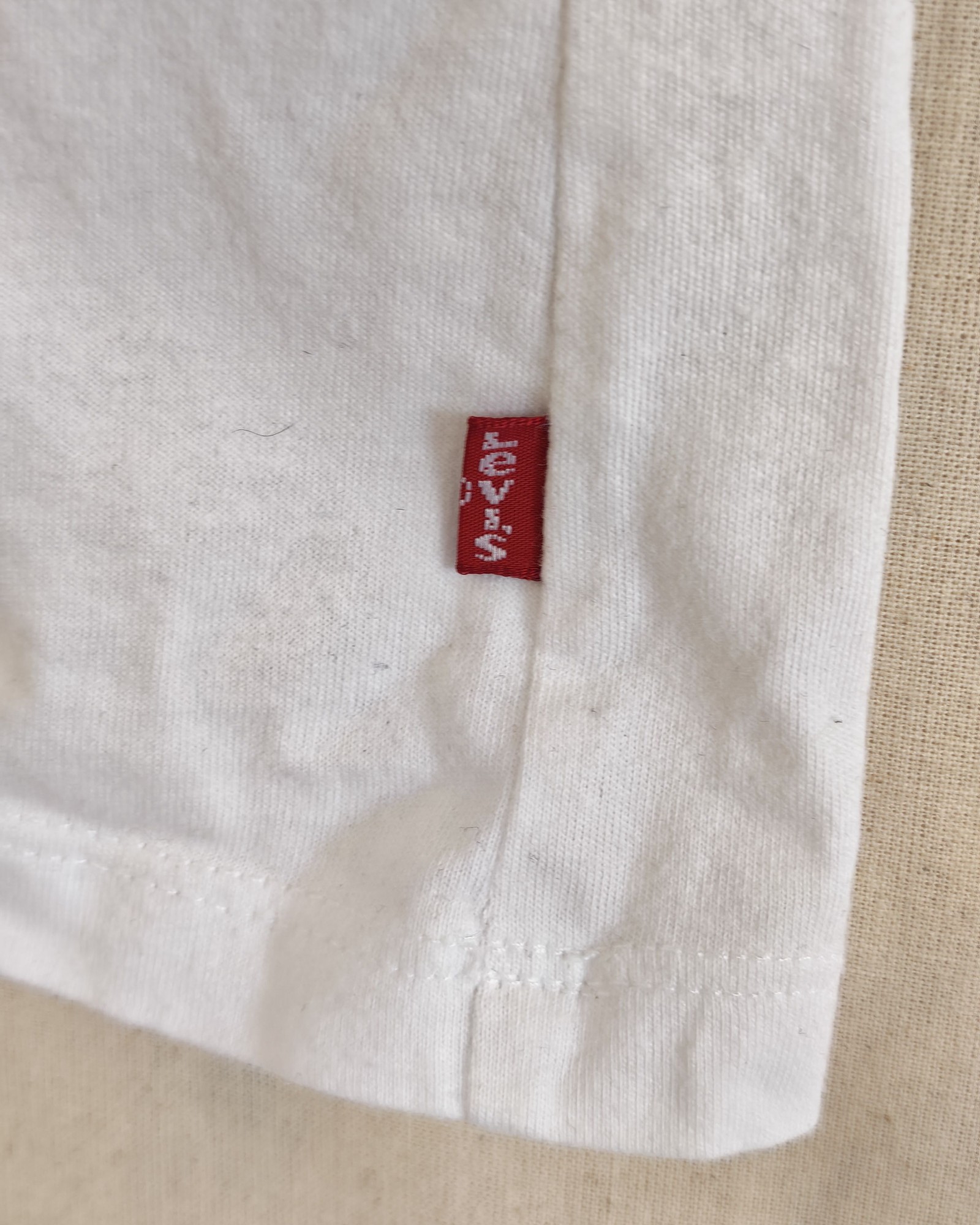Levi's White 501 Blues Logo T-Shirt 2X image 3