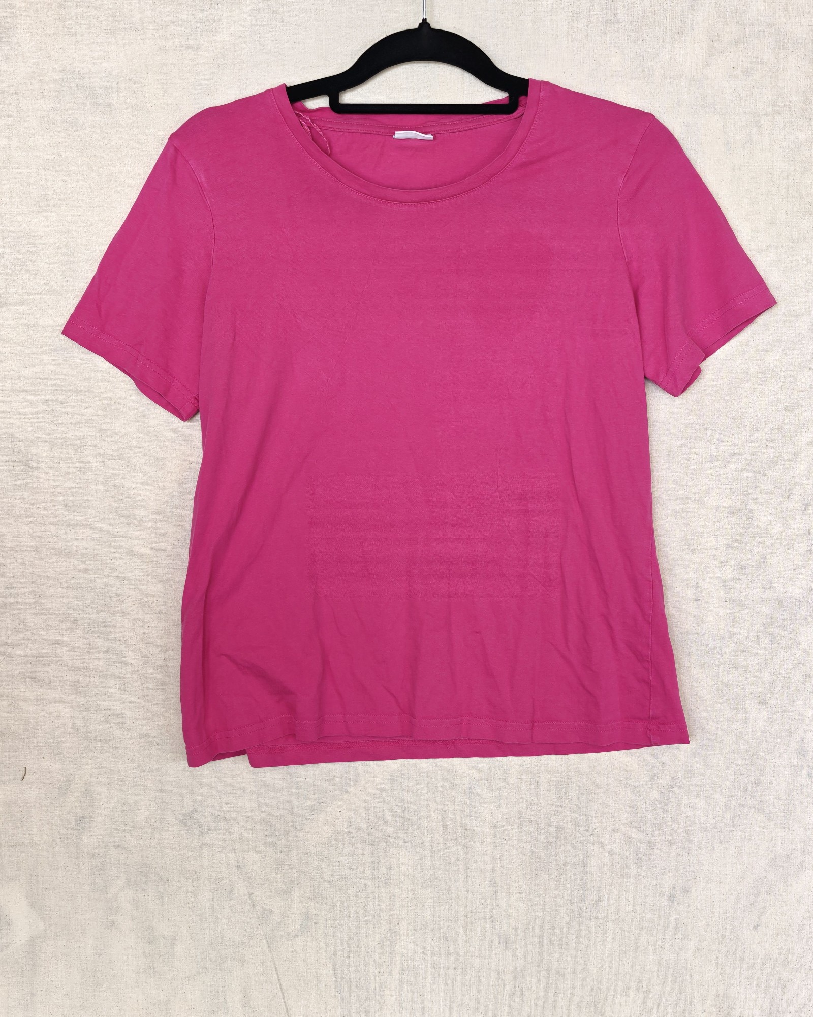 Damart Pink T-Shirt Medium Cotton Blend