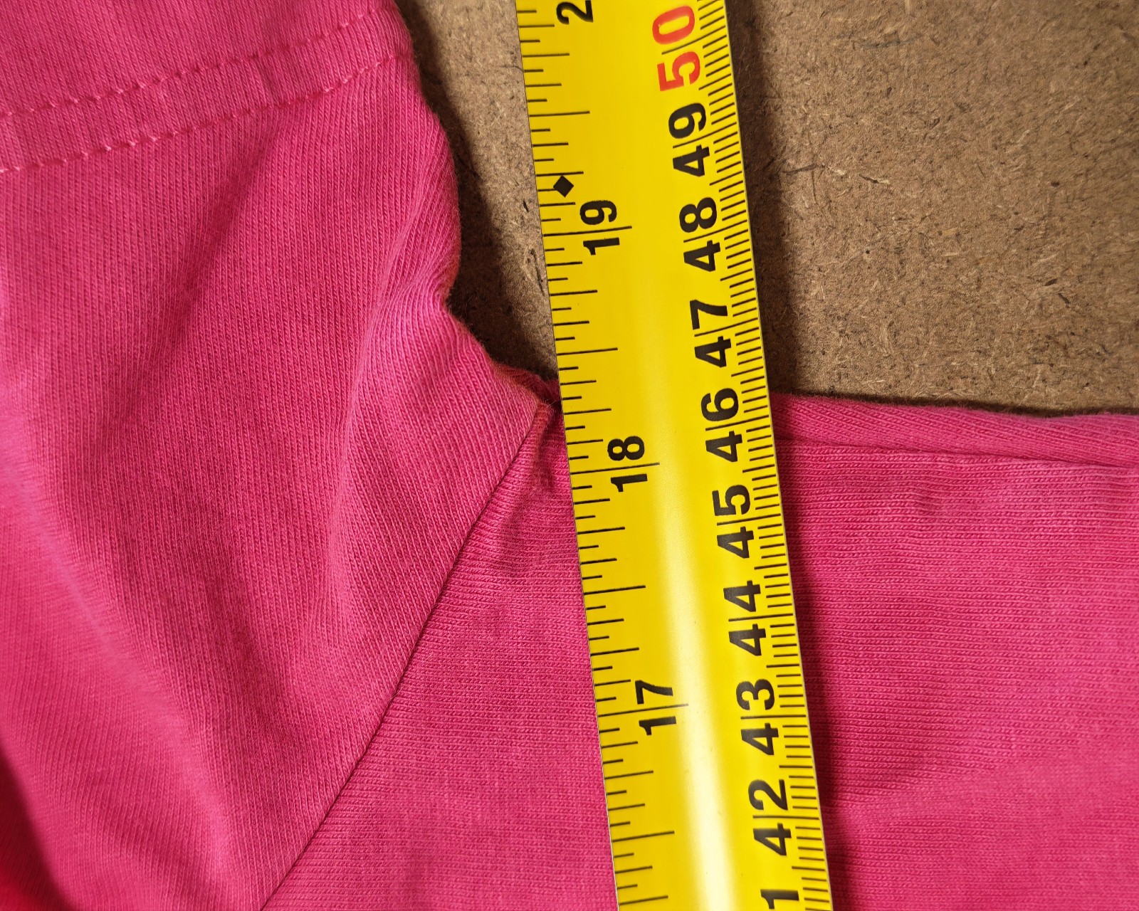 Damart Pink T-Shirt Medium Cotton Blend image 5