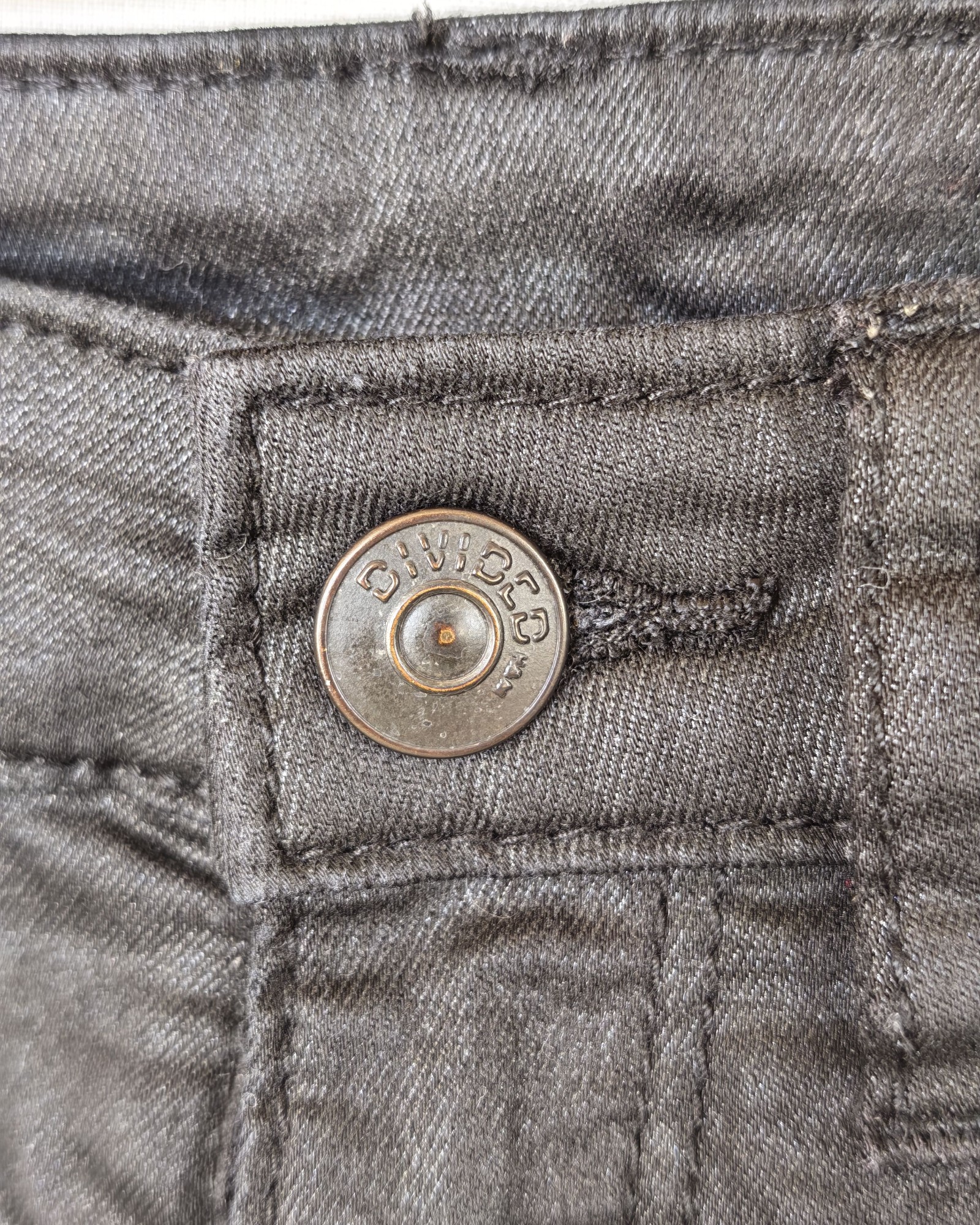 H&M Divided Black Skinny Jeans UK 6 image 3