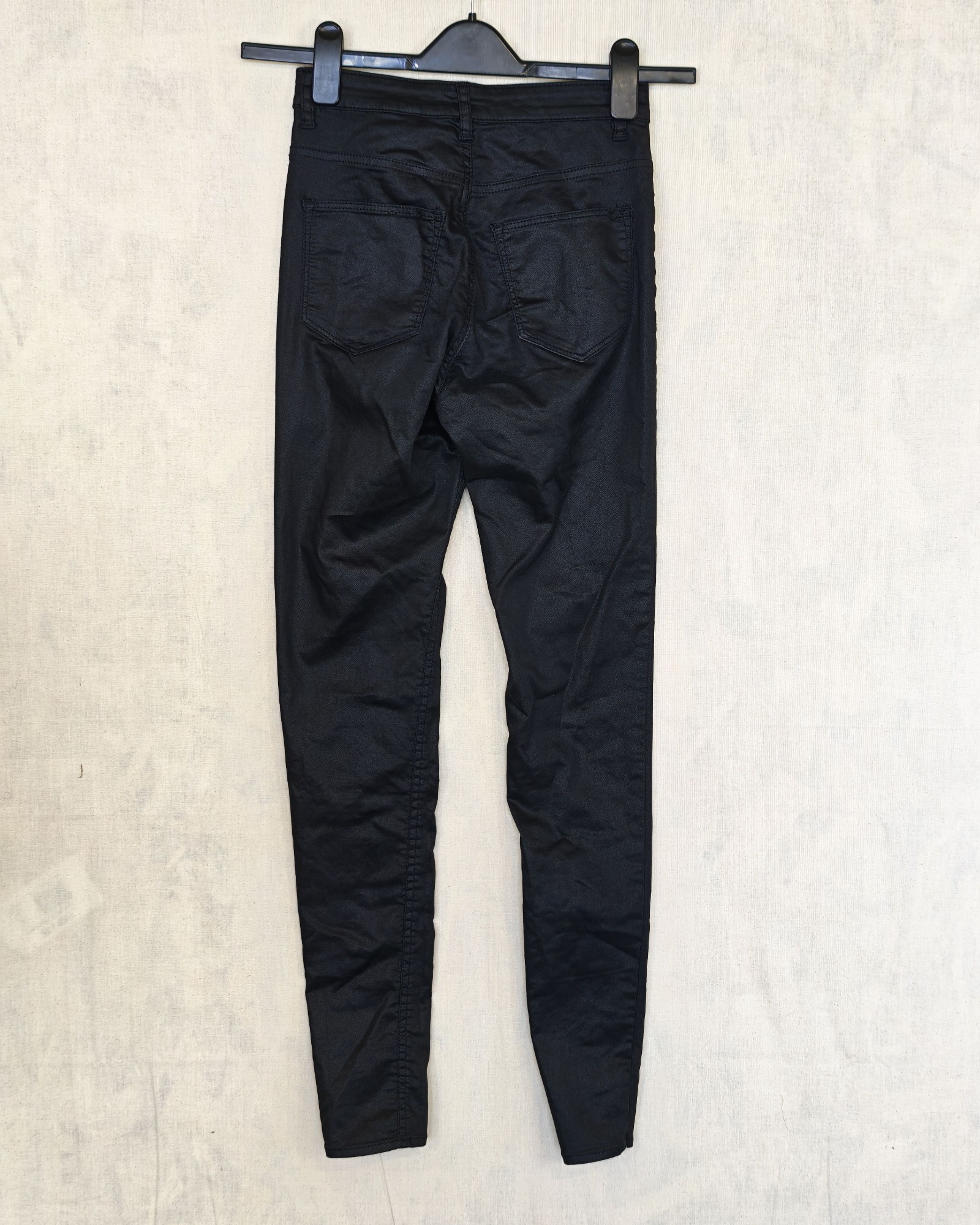 H&M Divided Black Skinny Jeans UK 6 image 2