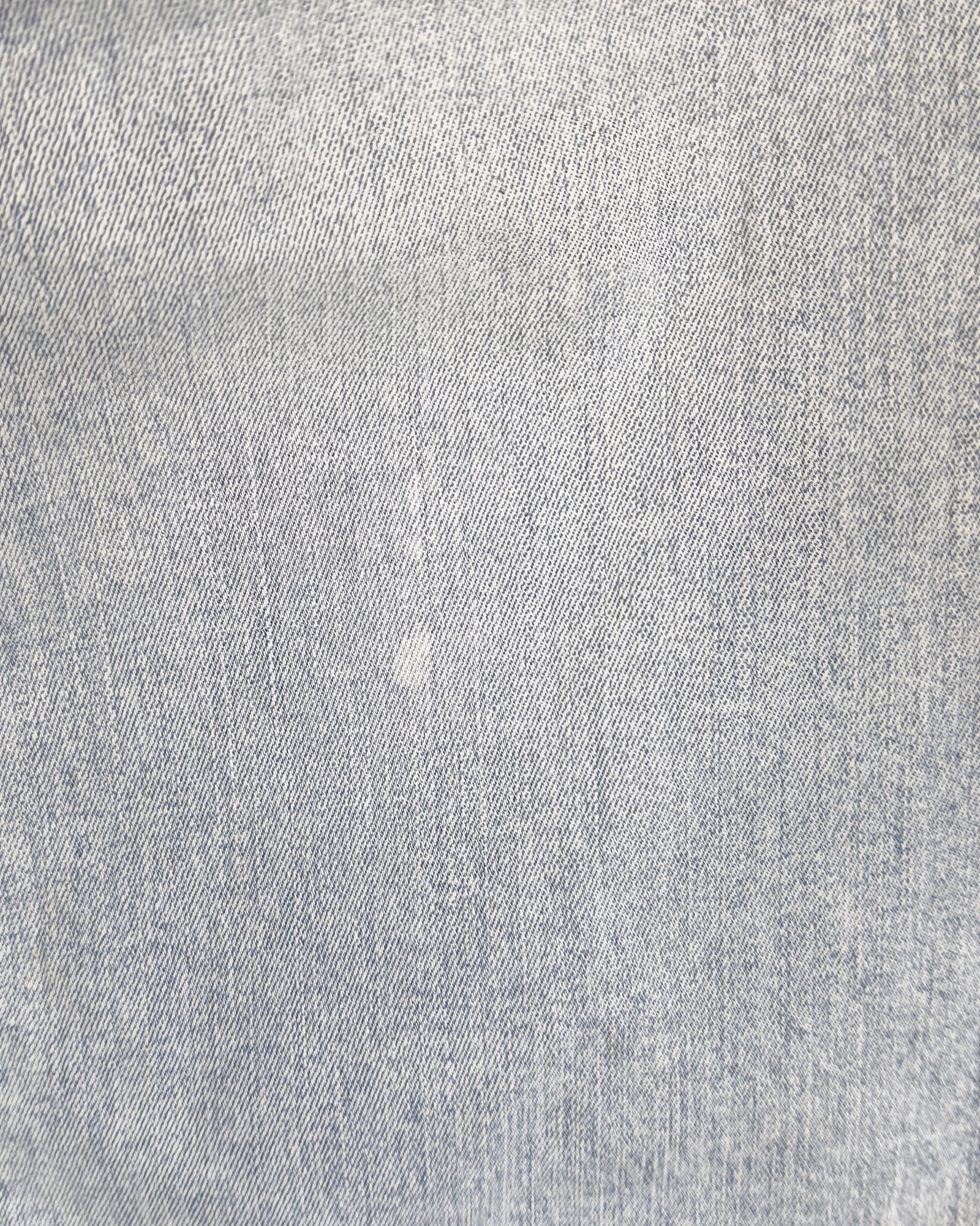 Stradivarius Light Blue Denim Jeans Size 38 Distressed Hem image 4