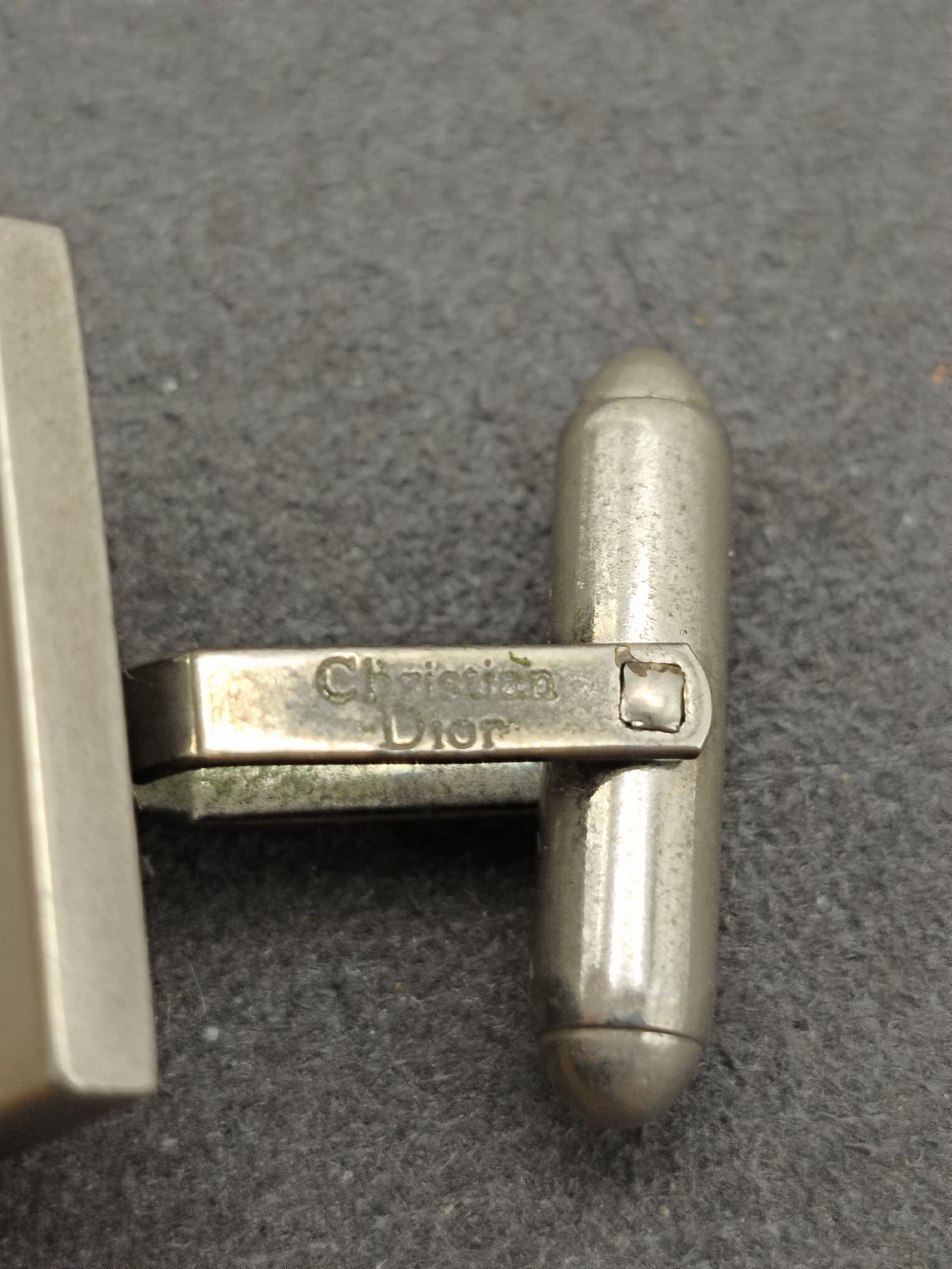 Christian Dior Gold & Silver Cufflinks & Tie Clip Set Men Other image 8