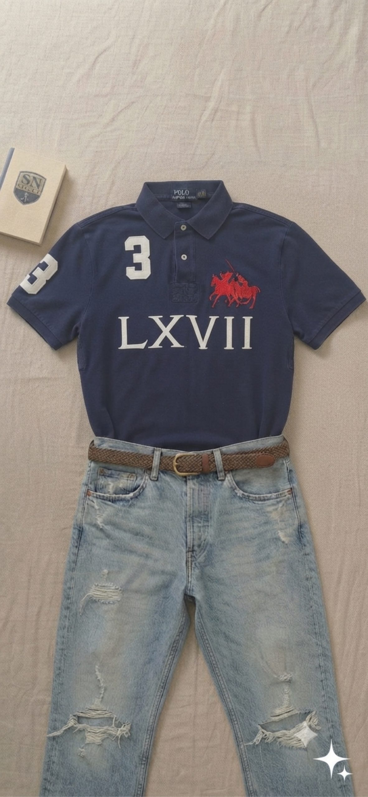 Ralph Lauren Big Pony Polo T Shirt Medium