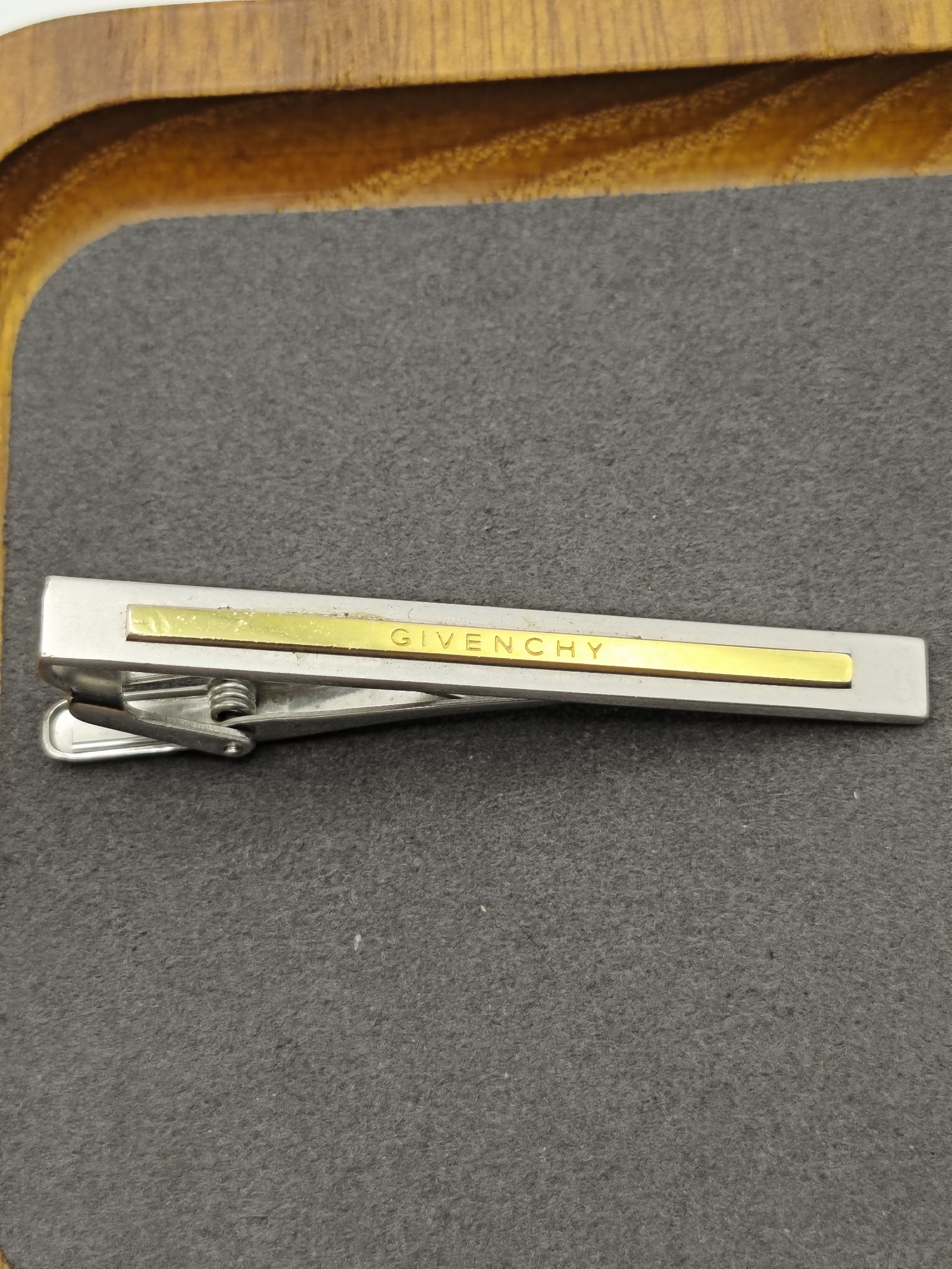 Givenchy Silver & Gold Cufflinks & Tie Clip Set Men image 8