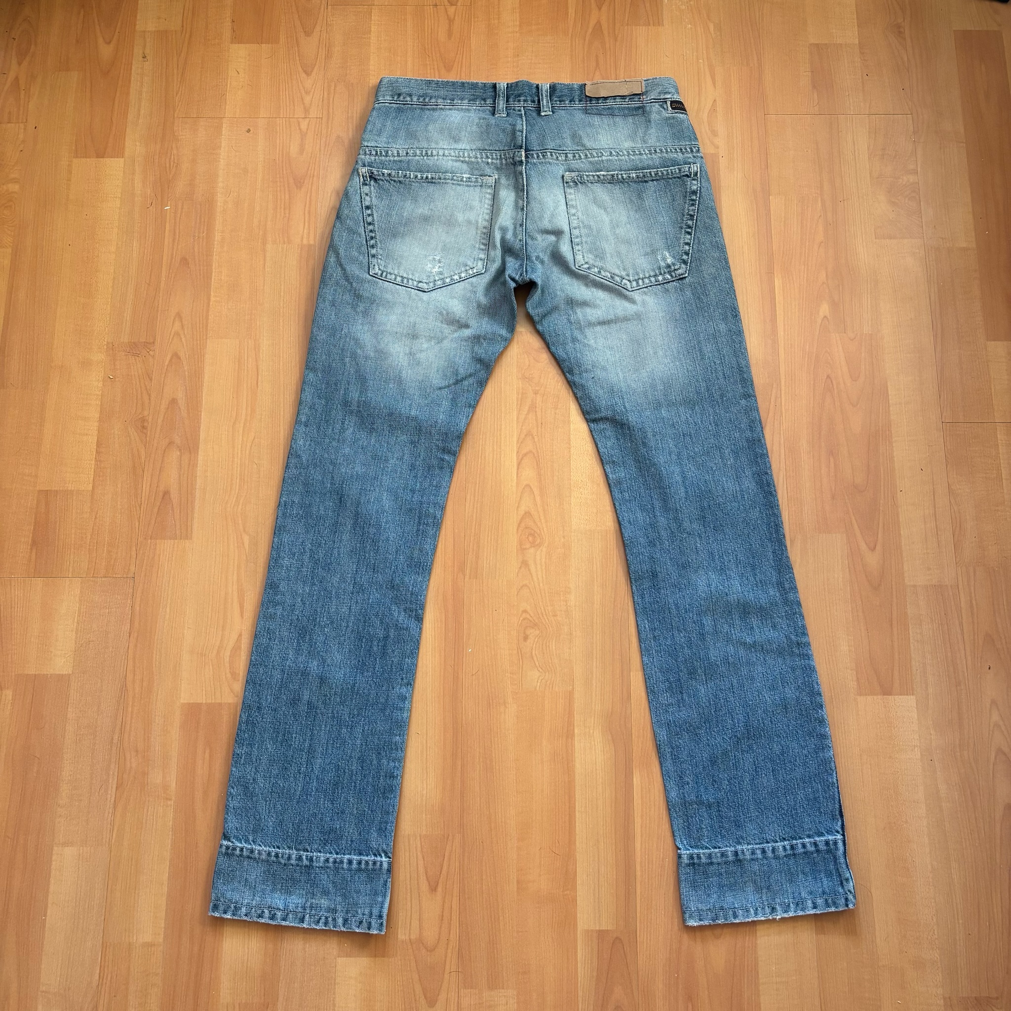 Daniele Alessandrini Blue Distressed Denim Jeans 30 Waist image 2