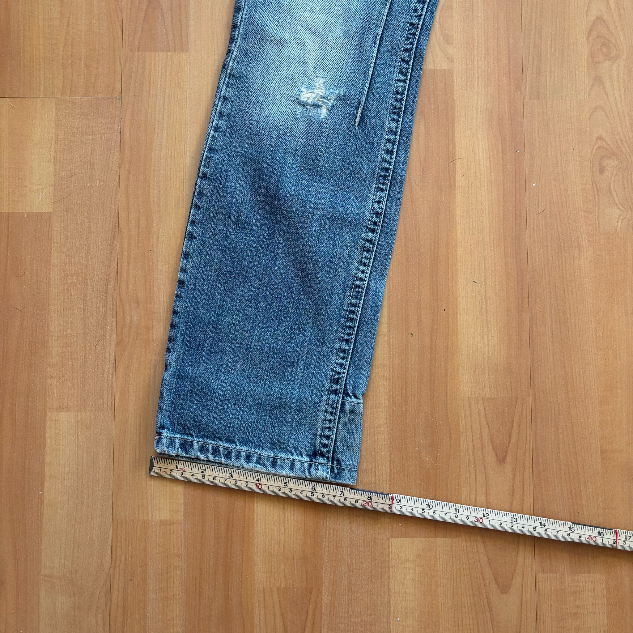 Daniele Alessandrini Blue Distressed Denim Jeans 30 Waist image 7