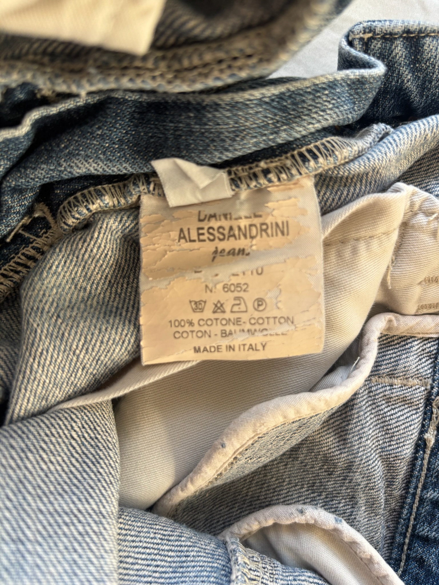 Daniele Alessandrini Blue Distressed Denim Jeans 30 Waist image 9