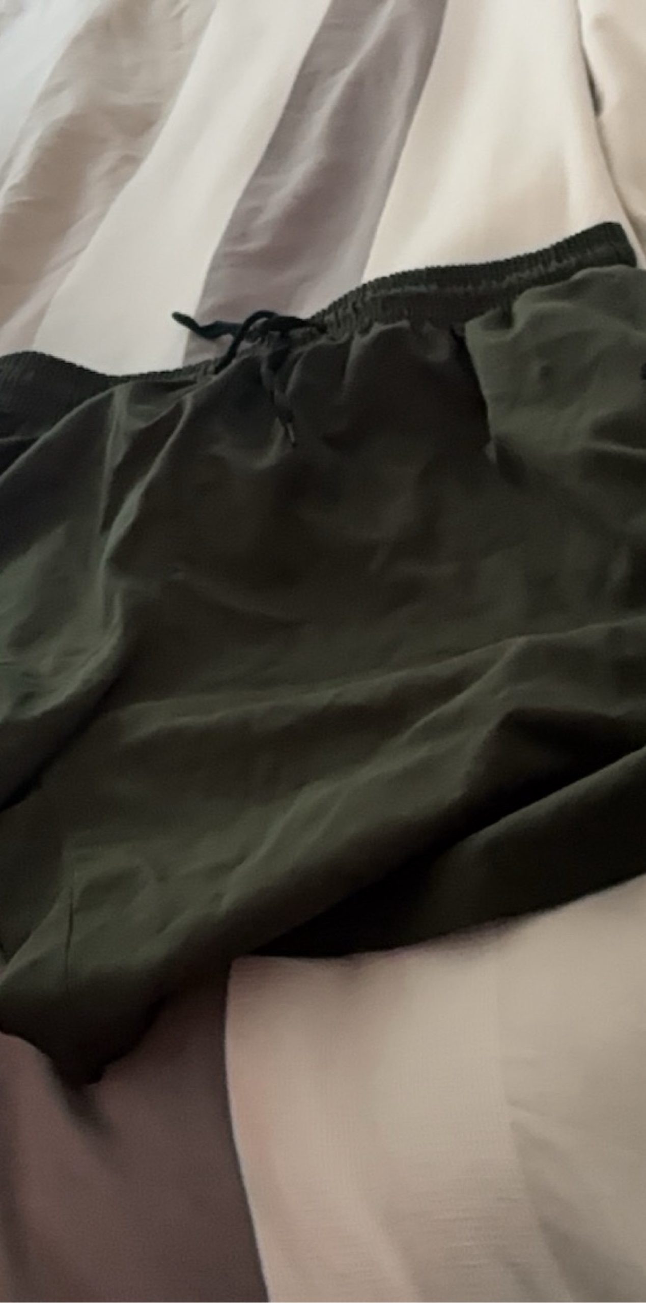 Unbranded Green Drawstring Shorts Medium