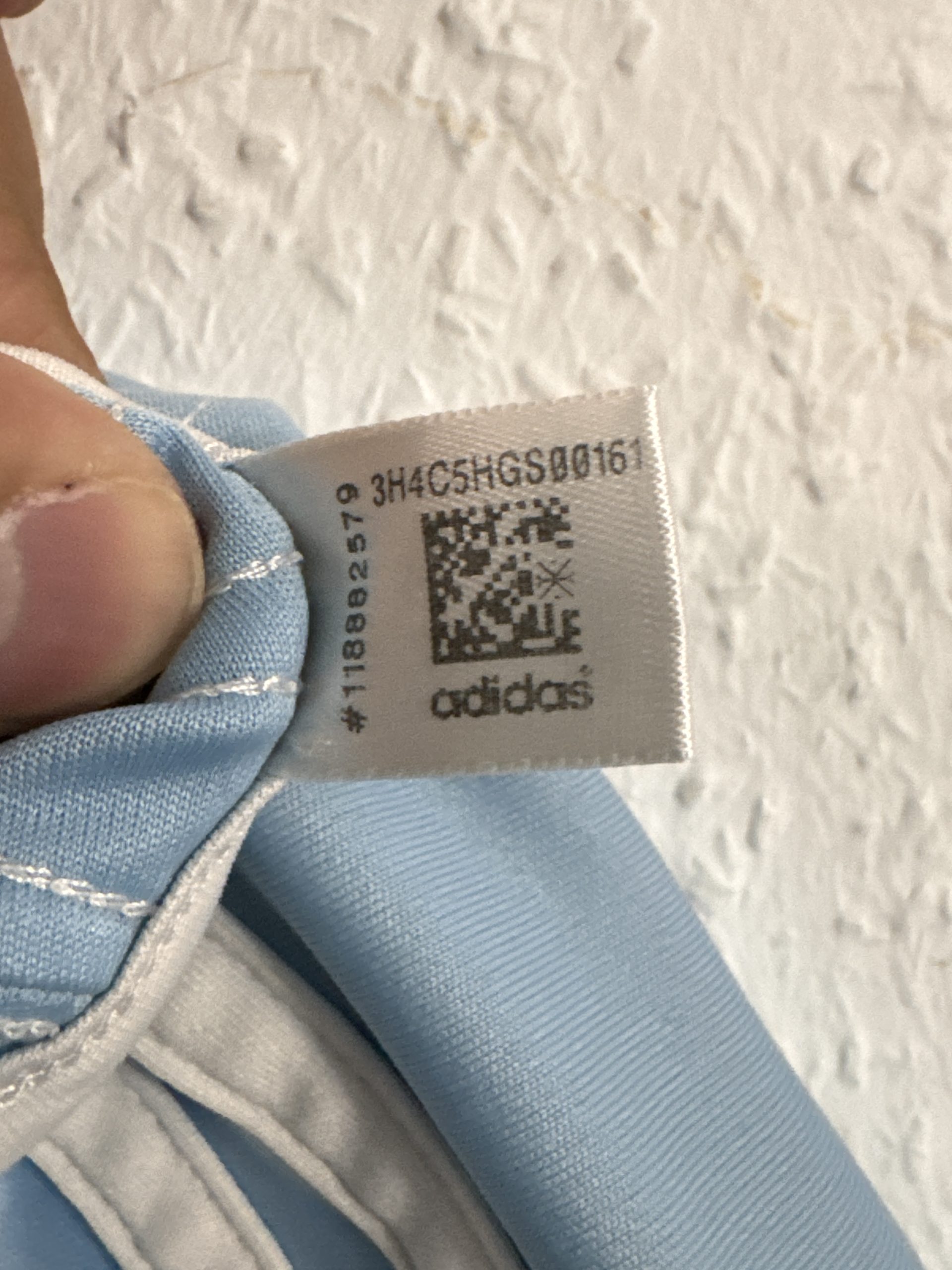 Adidas Light Blue & Beige Sports T-Shirt XL 2830 image 9
