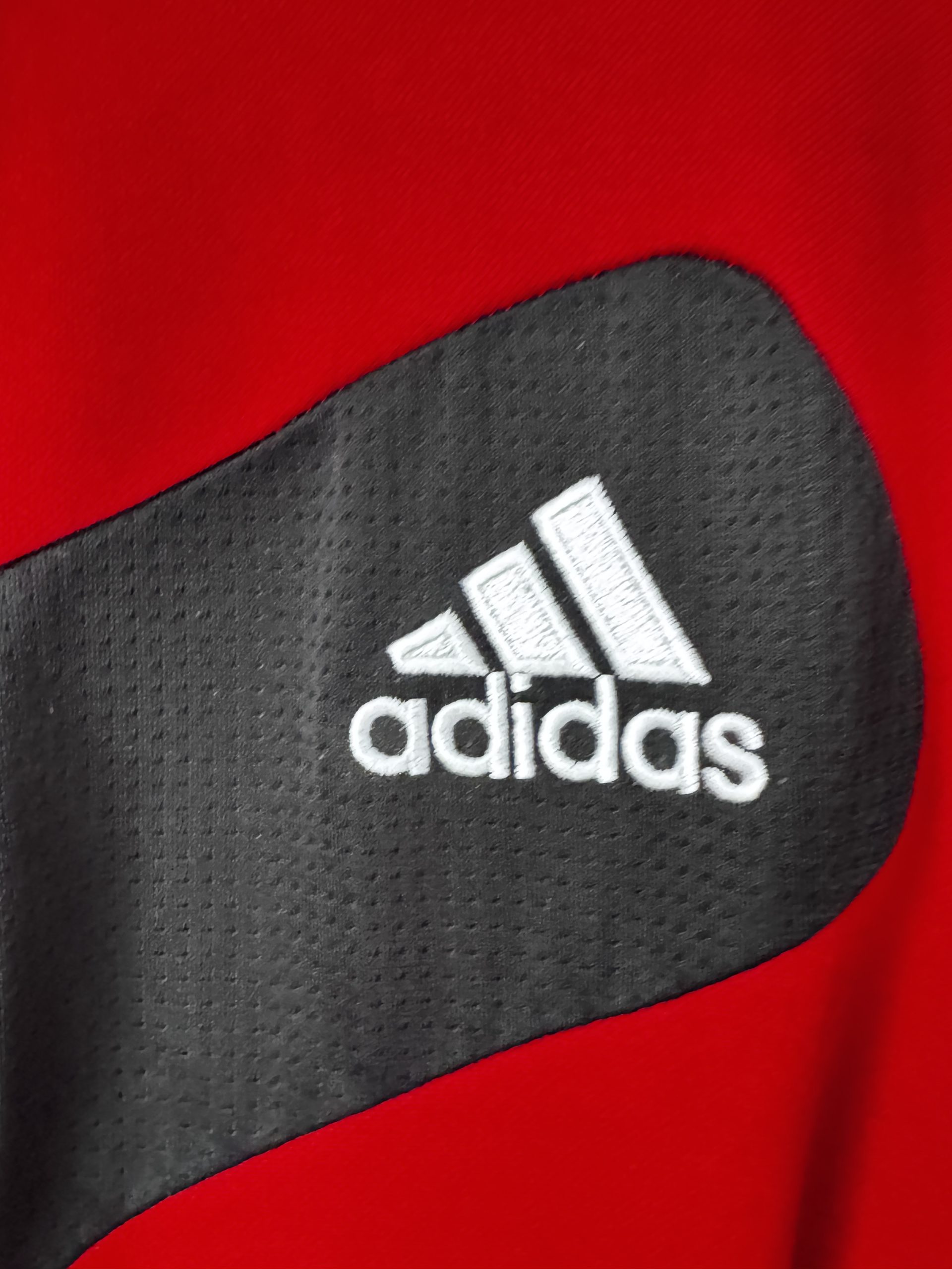 Adidas Red & Black Track Jacket UK L 33 Logo 745 image 4