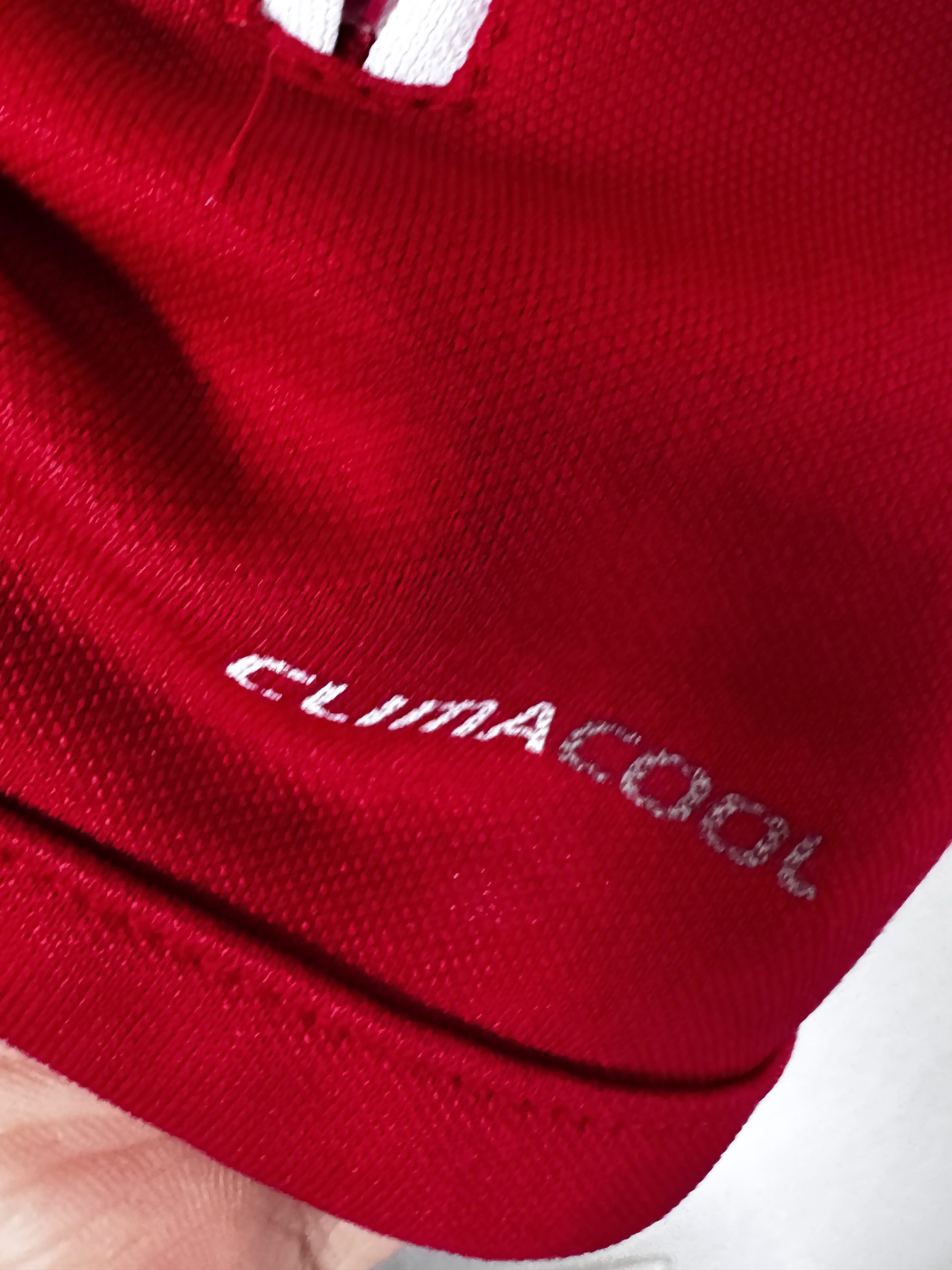 Adidas Red & Black Track Jacket UK L 33 Logo 745 image 7