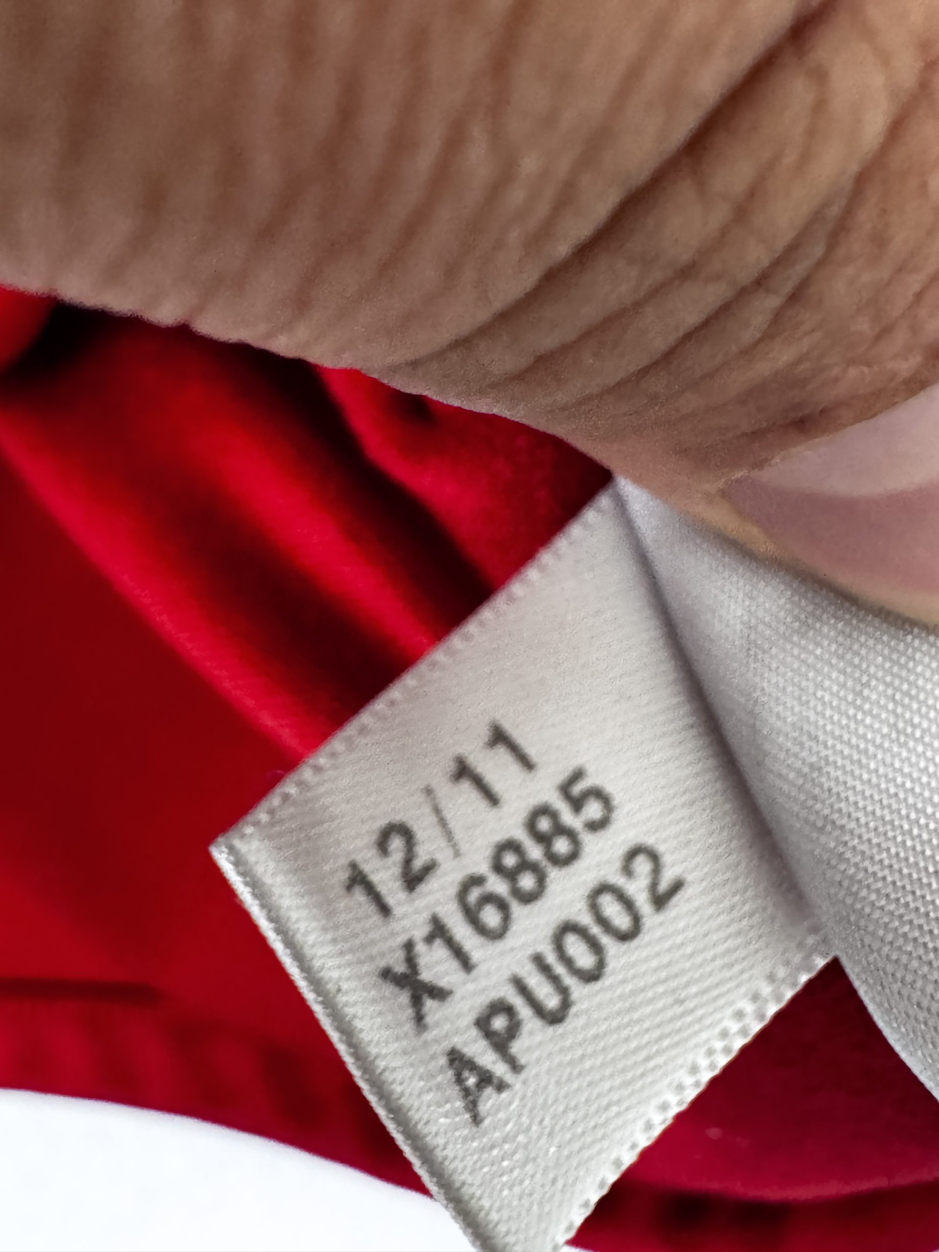 Adidas Red & Black Track Jacket UK L 33 Logo 745 image 9