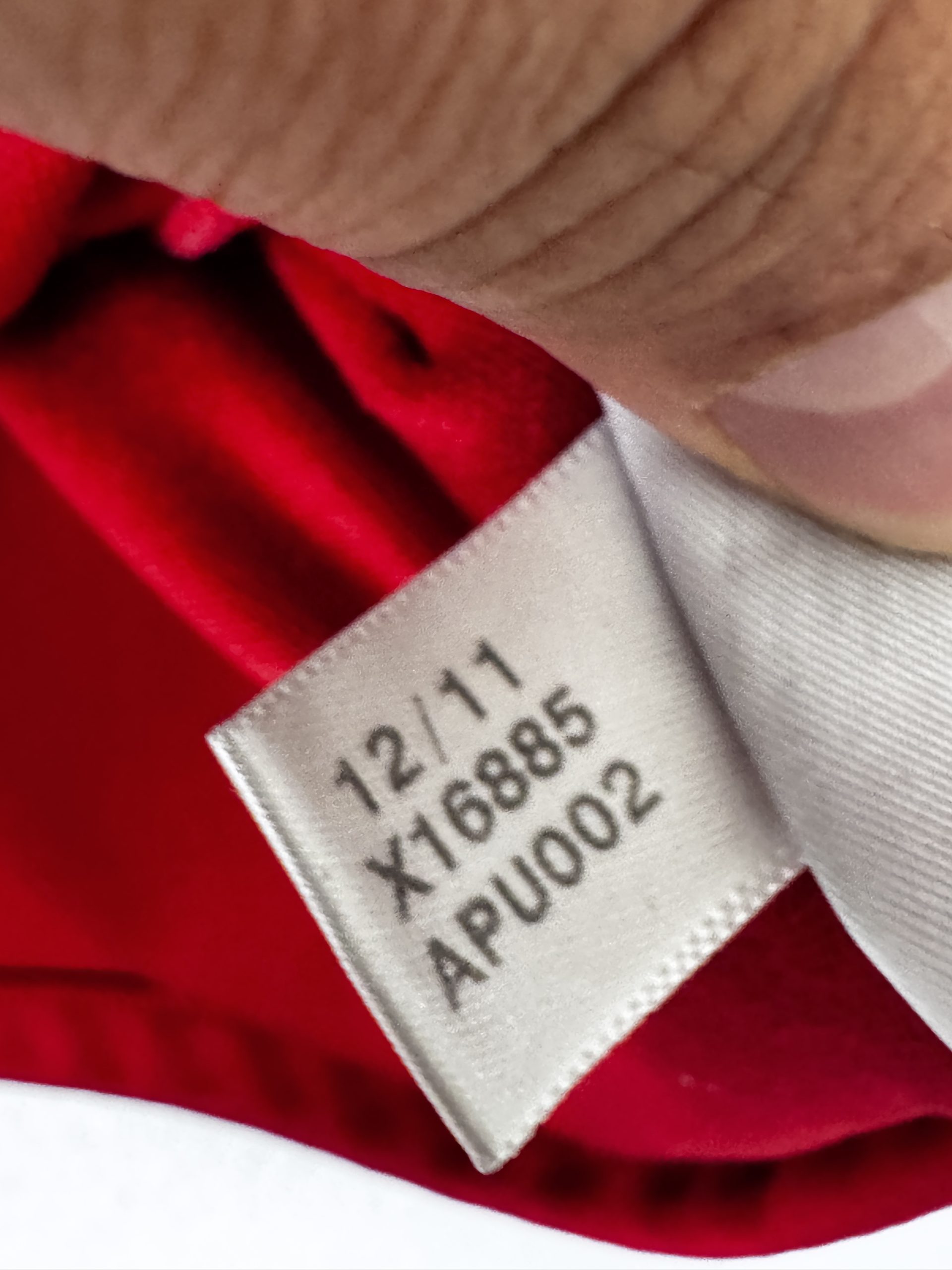 Adidas Red & Black Track Jacket UK L 33 Logo 745 image 10