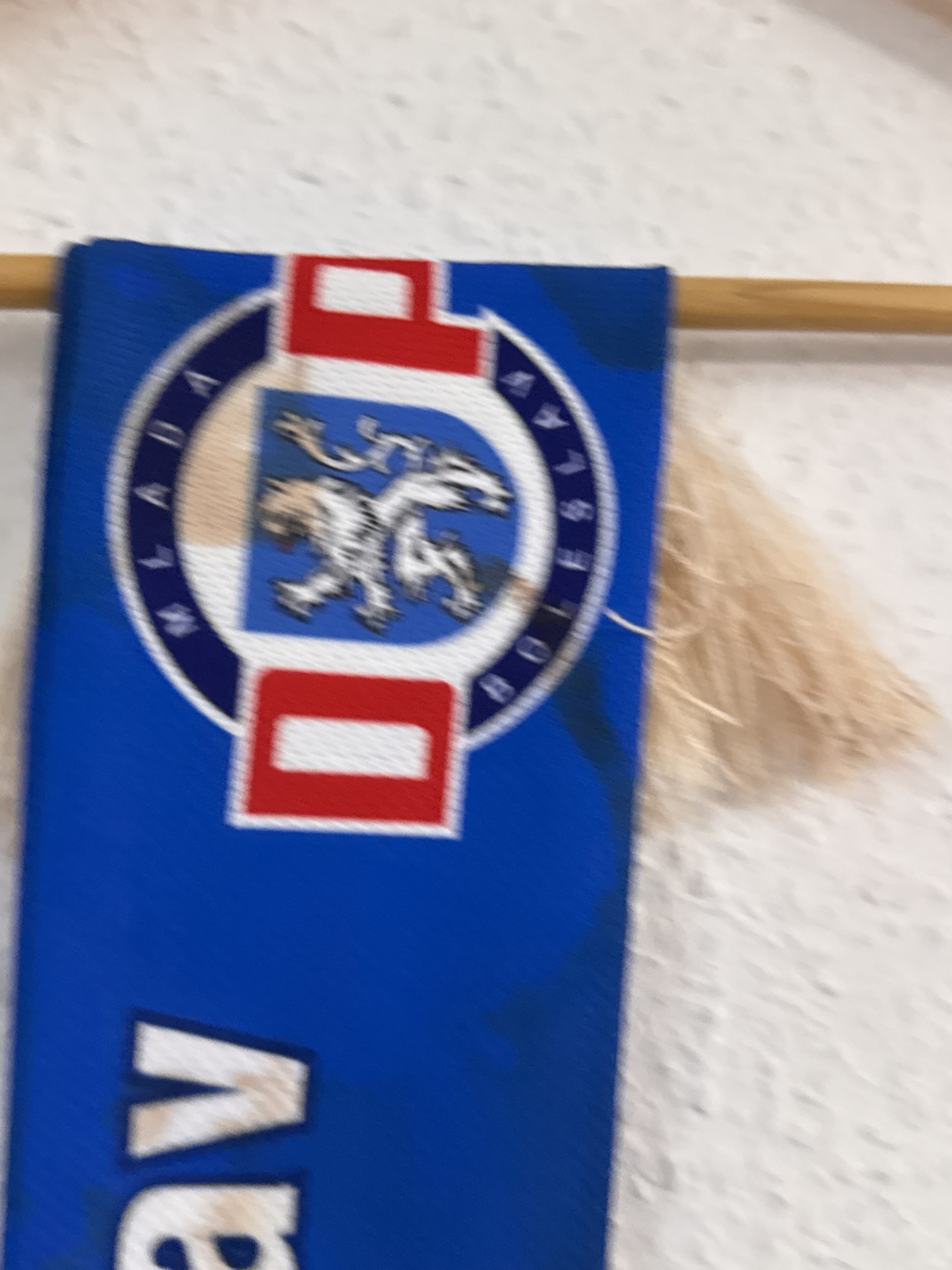 FKMB Blue & White Football Fan Scarf 2813 image 8