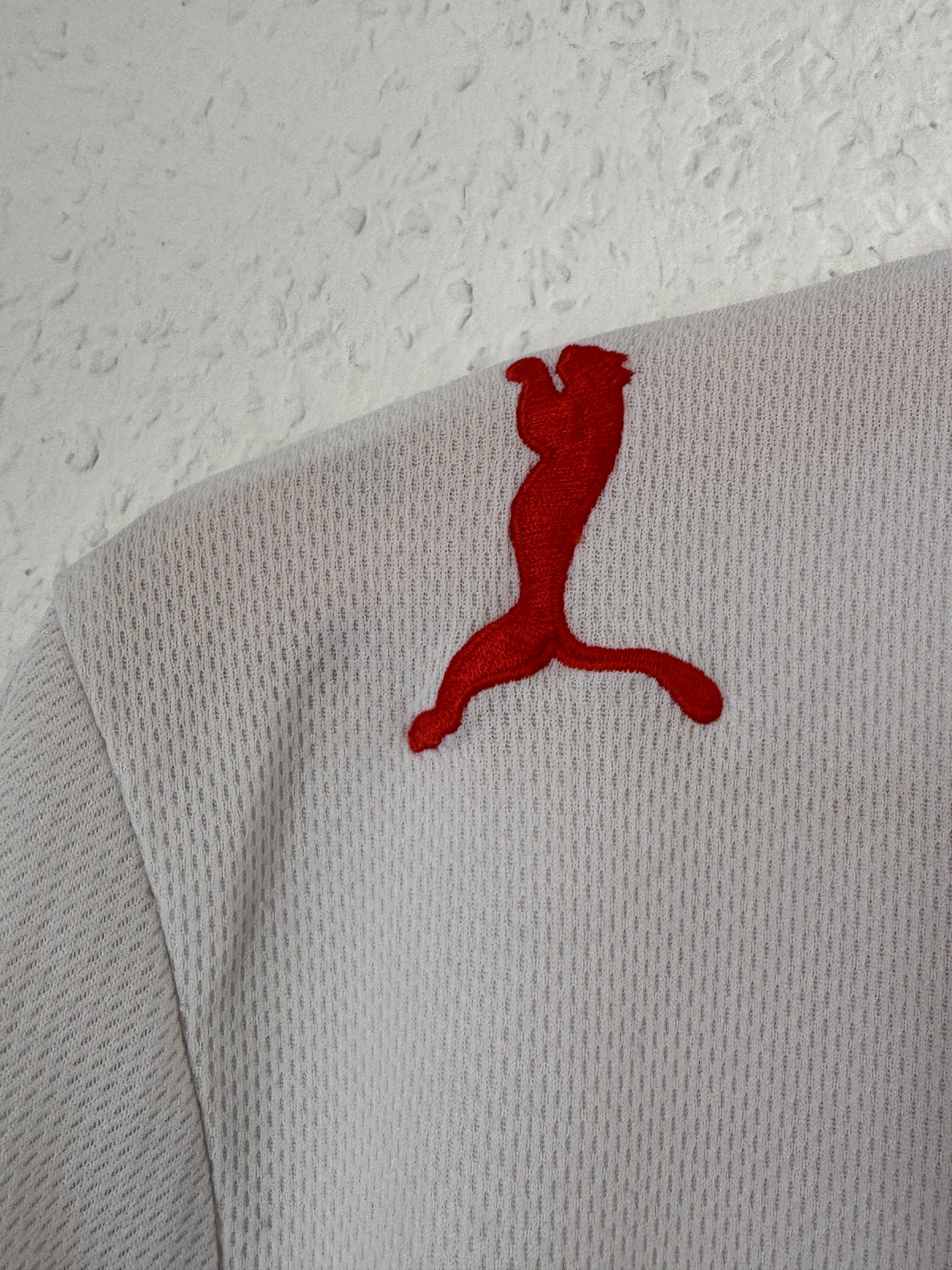 Puma White Polska Tyskie Football Shirt M 3018 image 6