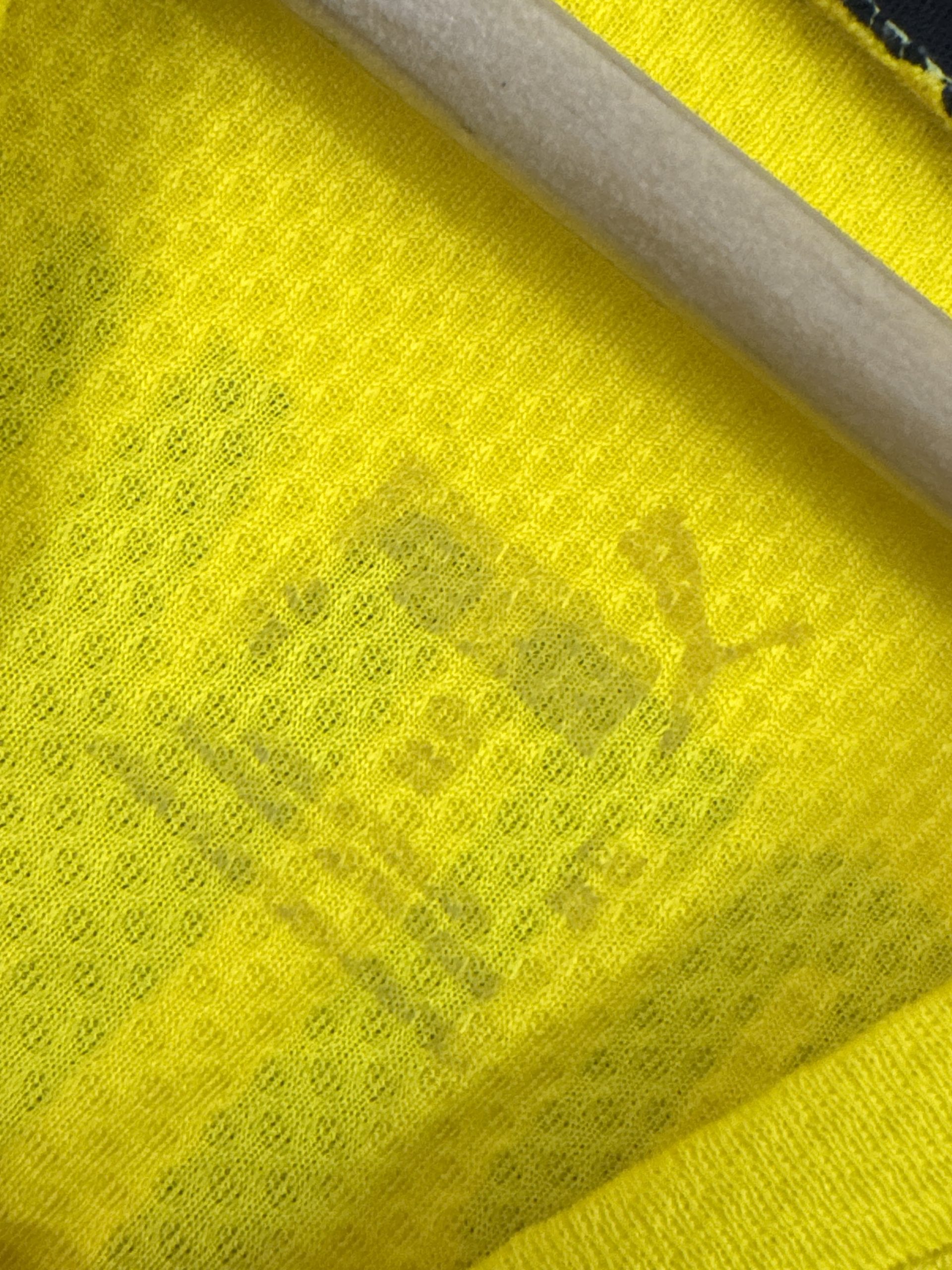 Puma Yellow Borussia Dortmund Football Shirt DryCell Authentic Licensed M 1272 image 9