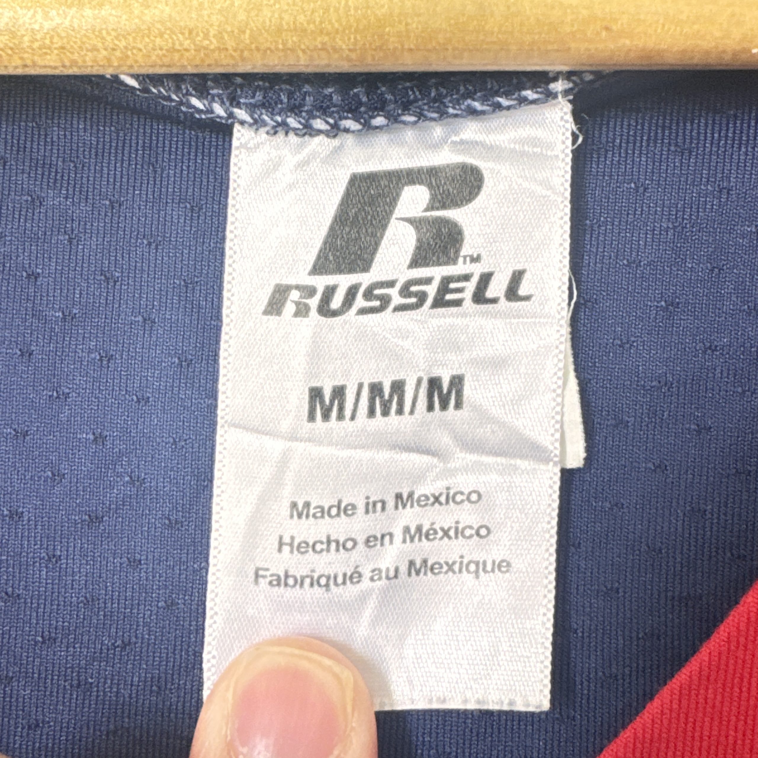 Russell Navy & Red Southwestern Basketball Jersey Medium 2795 image 7
