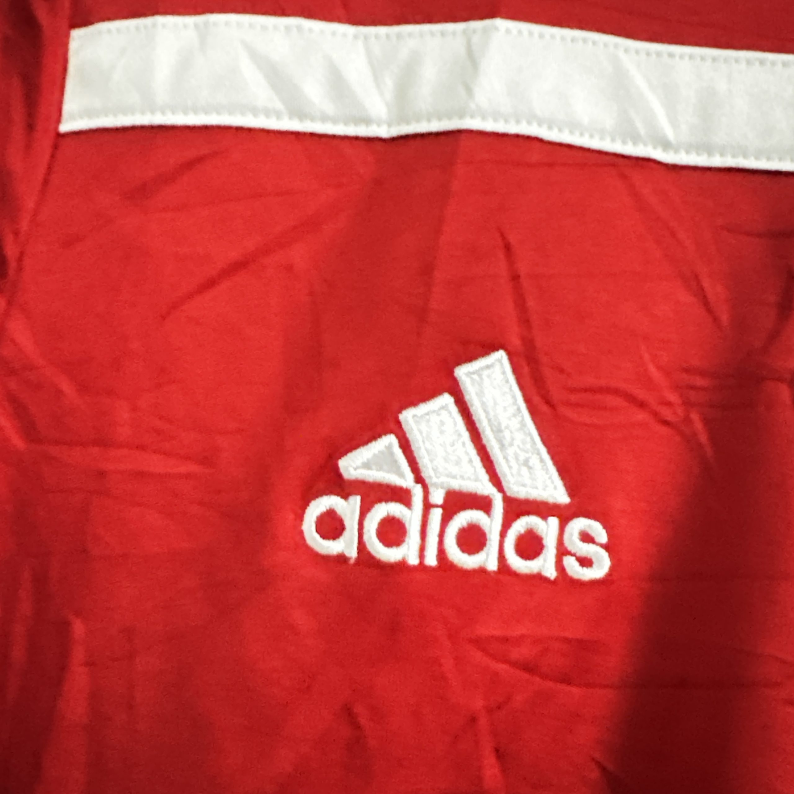 Adidas Red & White Chicago Fire Juniors Soccer Jersey Small 2791 image 4