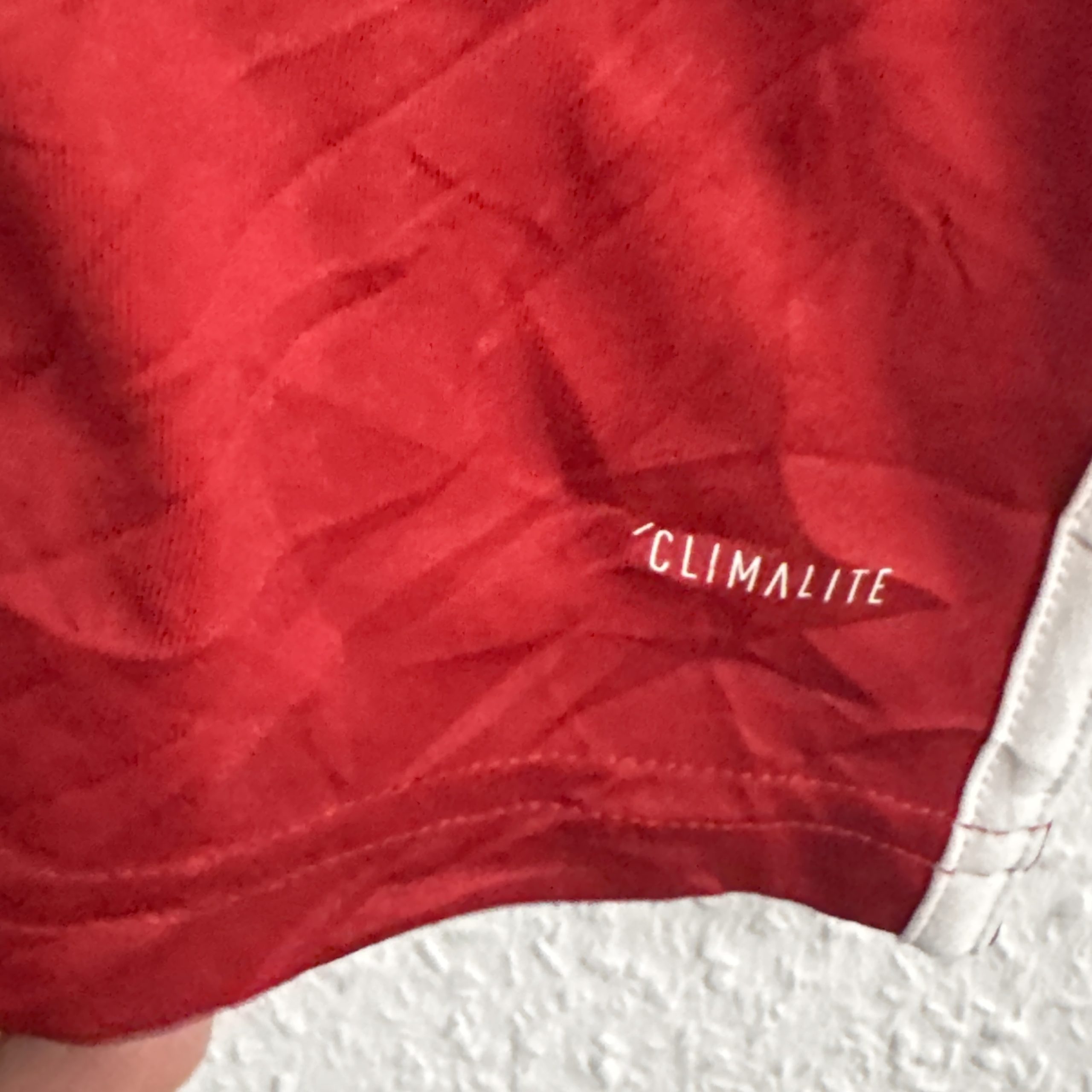 Adidas Red & White Chicago Fire Juniors Soccer Jersey Small 2791 image 6