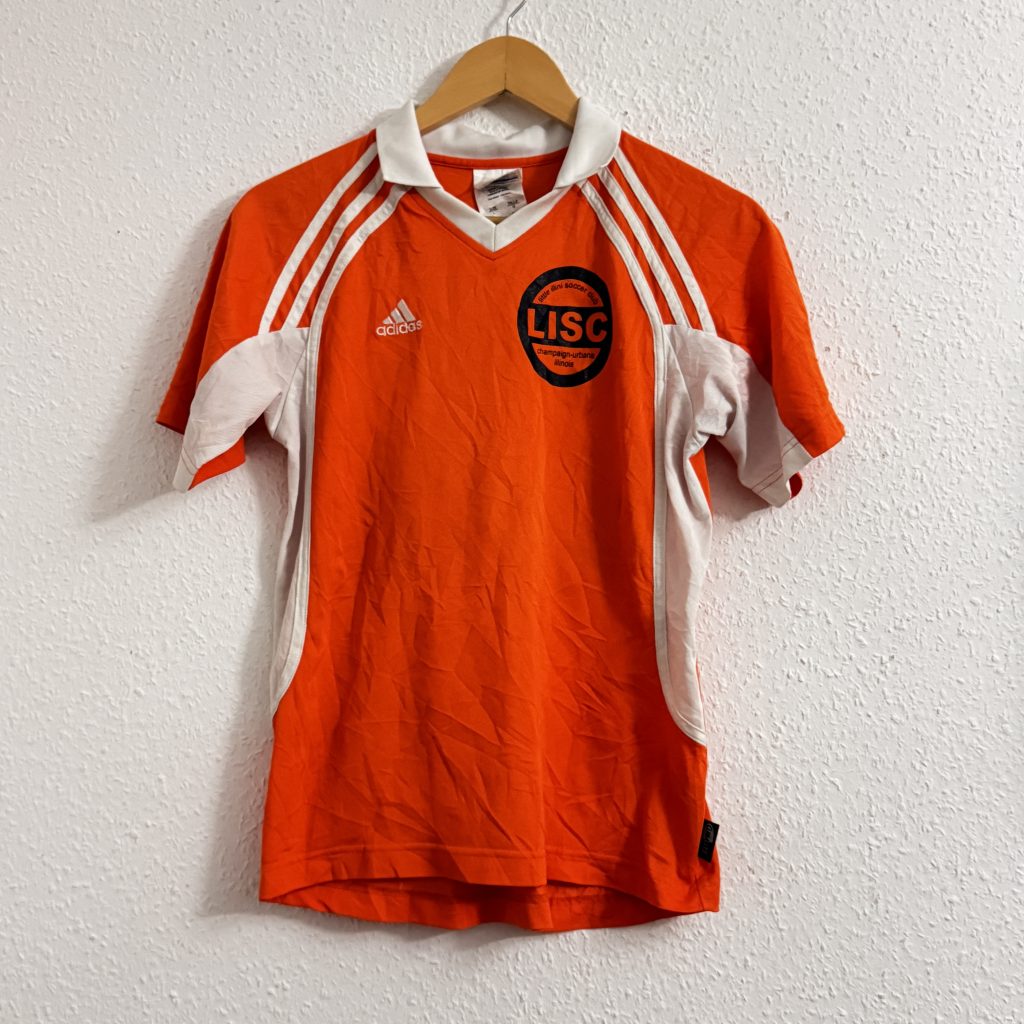 Adidas Orange & White Soccer Jersey Youth Size Medium 2790
