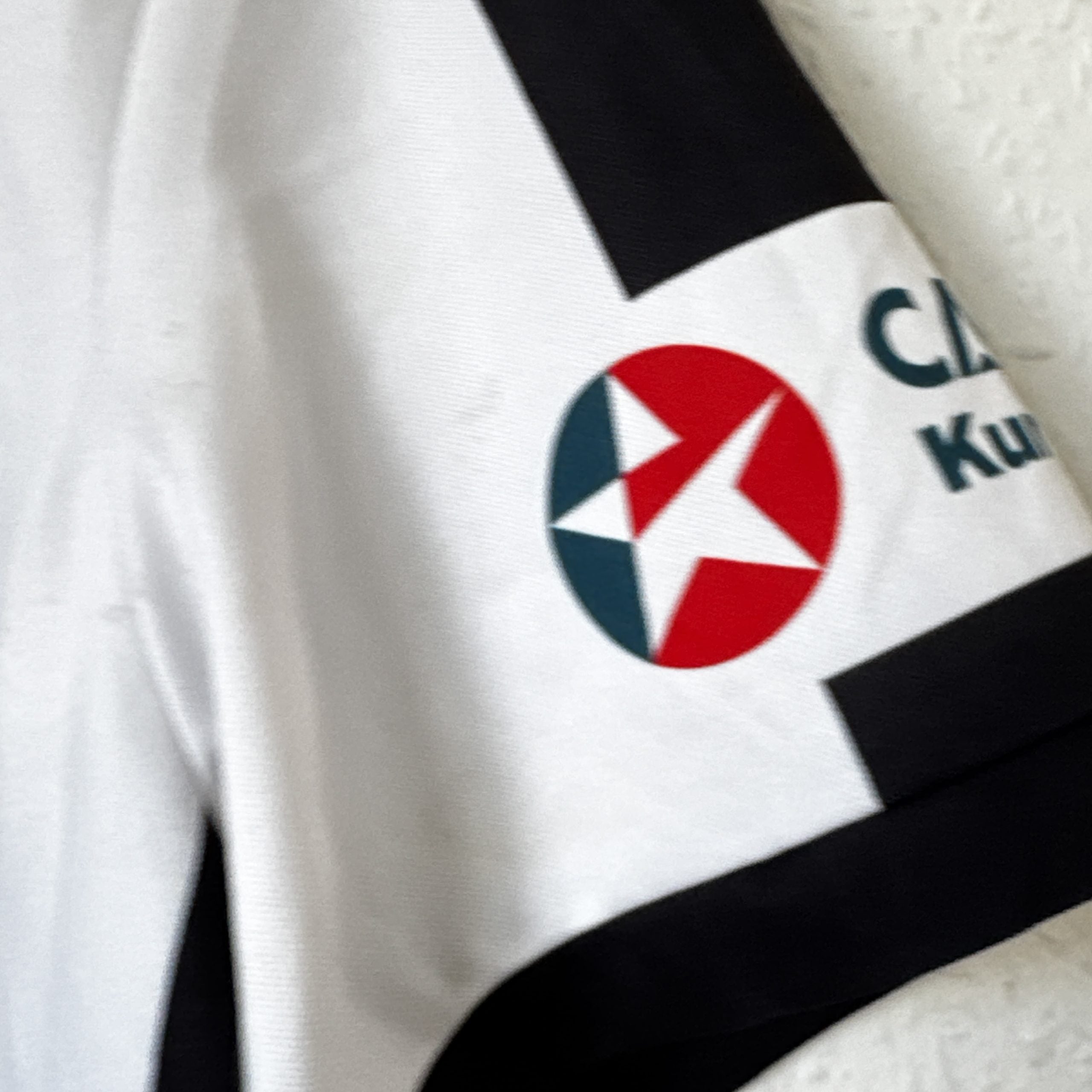 Puma Black & White Weston Bears Football Club Jersey Medium 1971 image 4