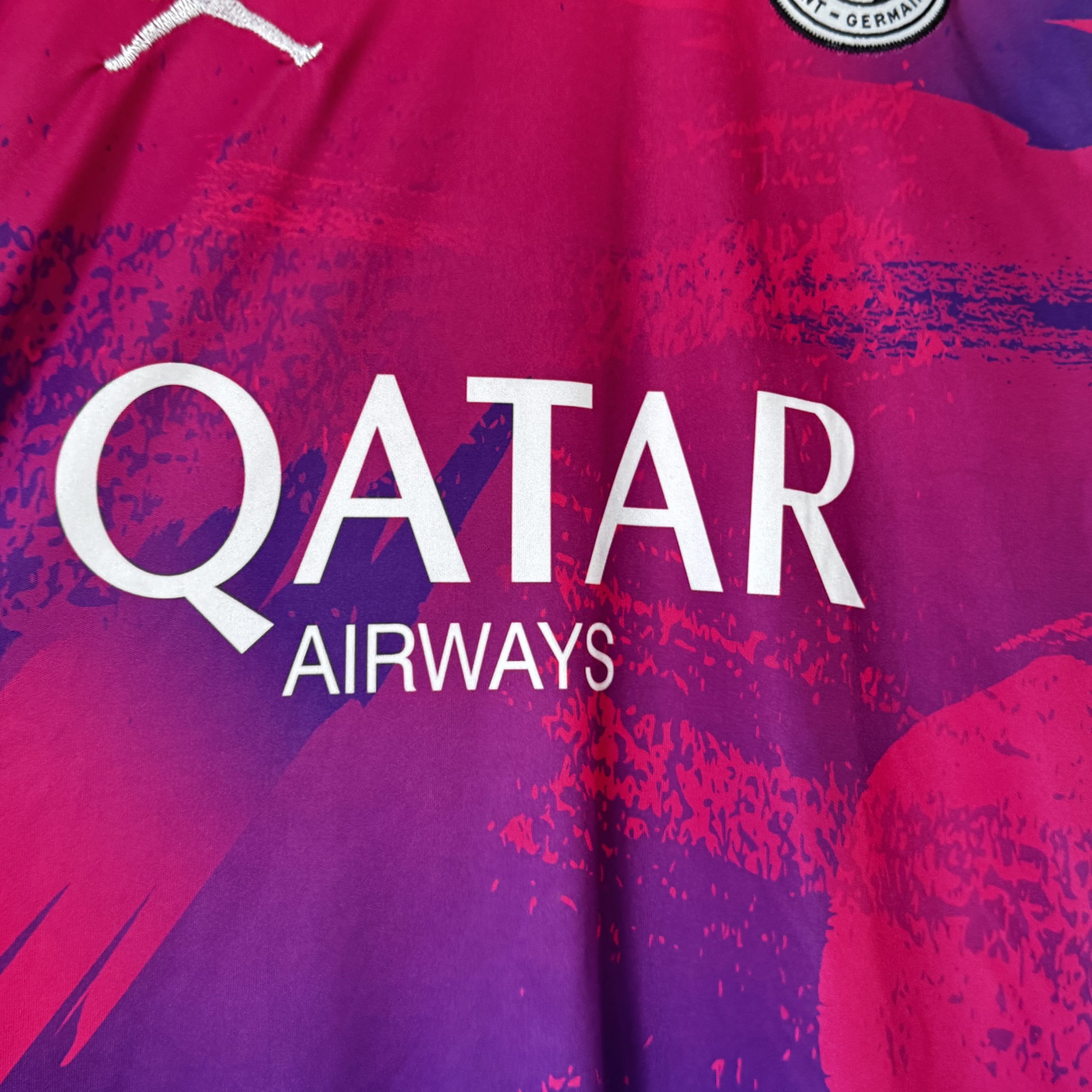Nike Purple & Pink Paris Saint-Germain Football Shirt M 1968 image 8