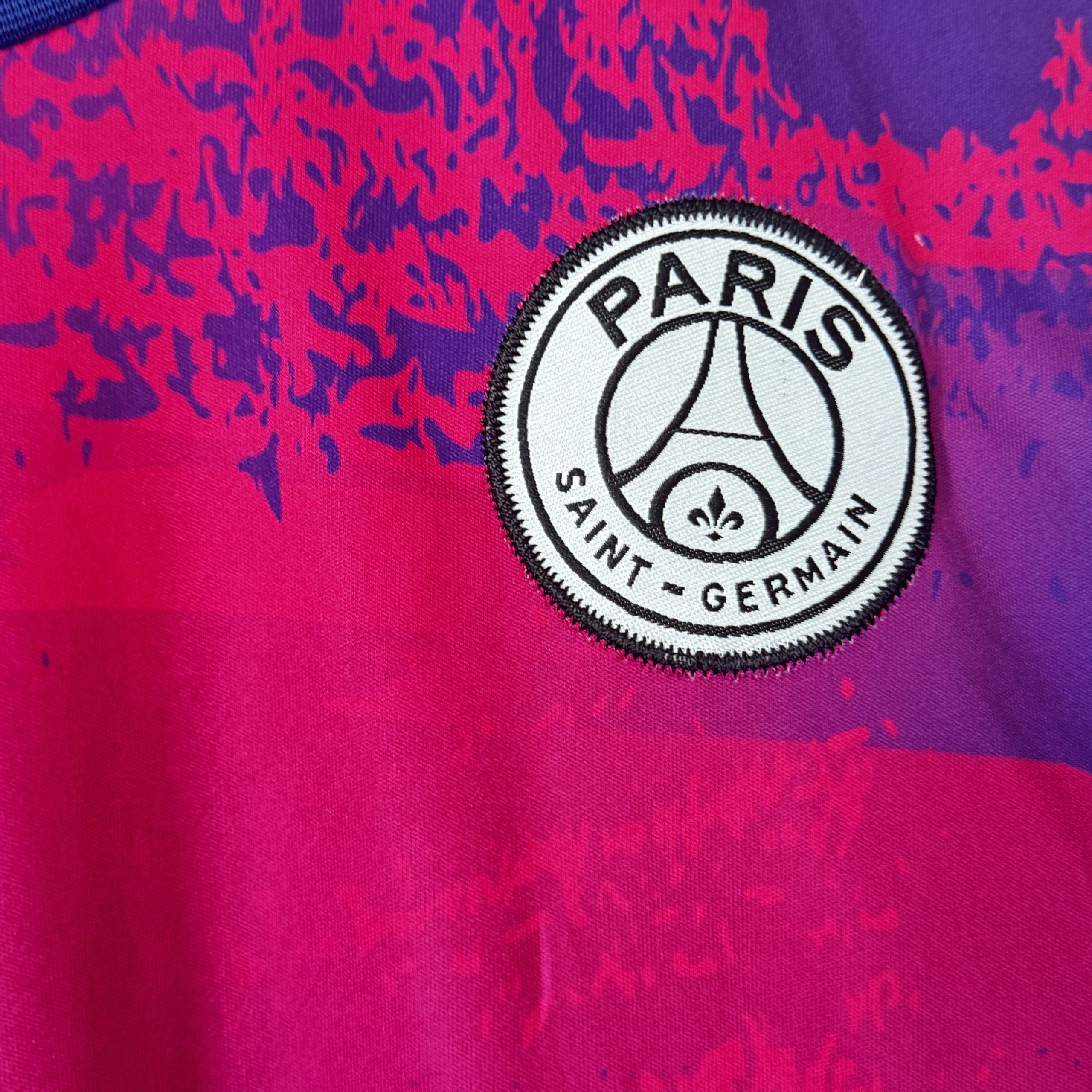 Nike Purple & Pink Paris Saint-Germain Football Shirt M 1968 image 10