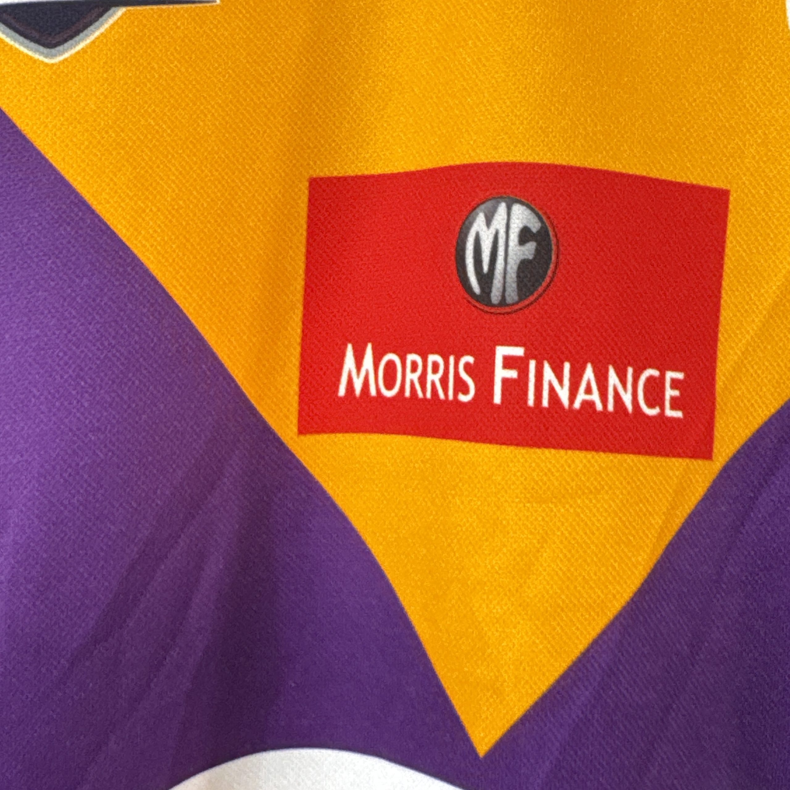 Sherwood Purple & Orange Football Singlet XL Club Logo 1932 image 5