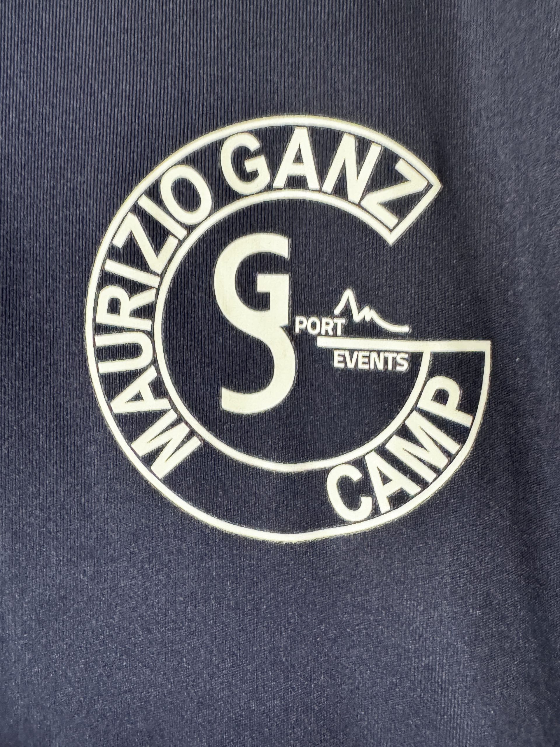 Puma Navy & White Maurizio Ganz Camp T-Shirt US S EU S 785 image 3