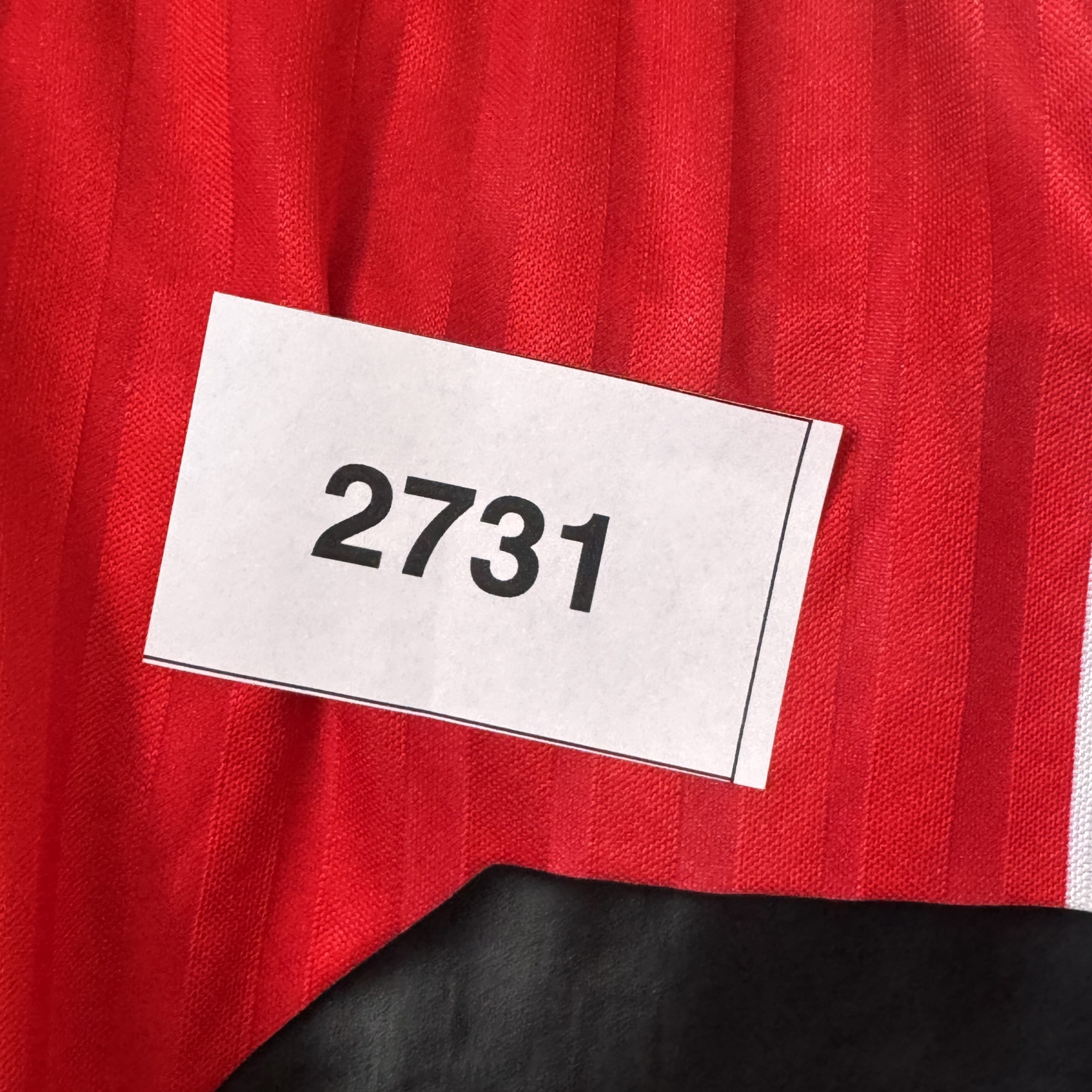Monticolor Red & White Football Long Sleeve Jersey XL 2731 image 10